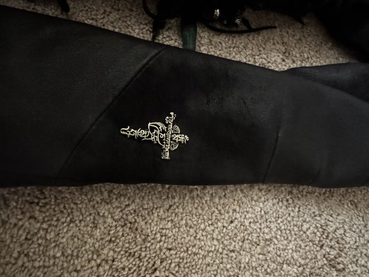 14th Addiction CUSTOM Cross Zipper Distressed Leather Jacket Size US M / EU 48-50 / 2 - 13 Thumbnail