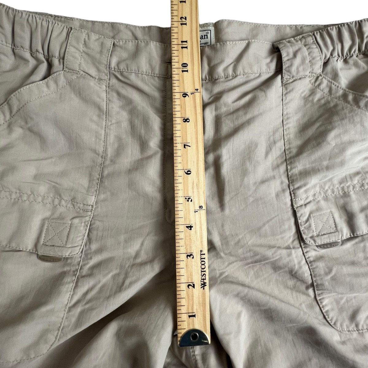 L.L. Bean L.L Bean Nylon Straight Leg Convertible Hiking Cargo Pants Size US 36 / EU 52 - 5 Thumbnail