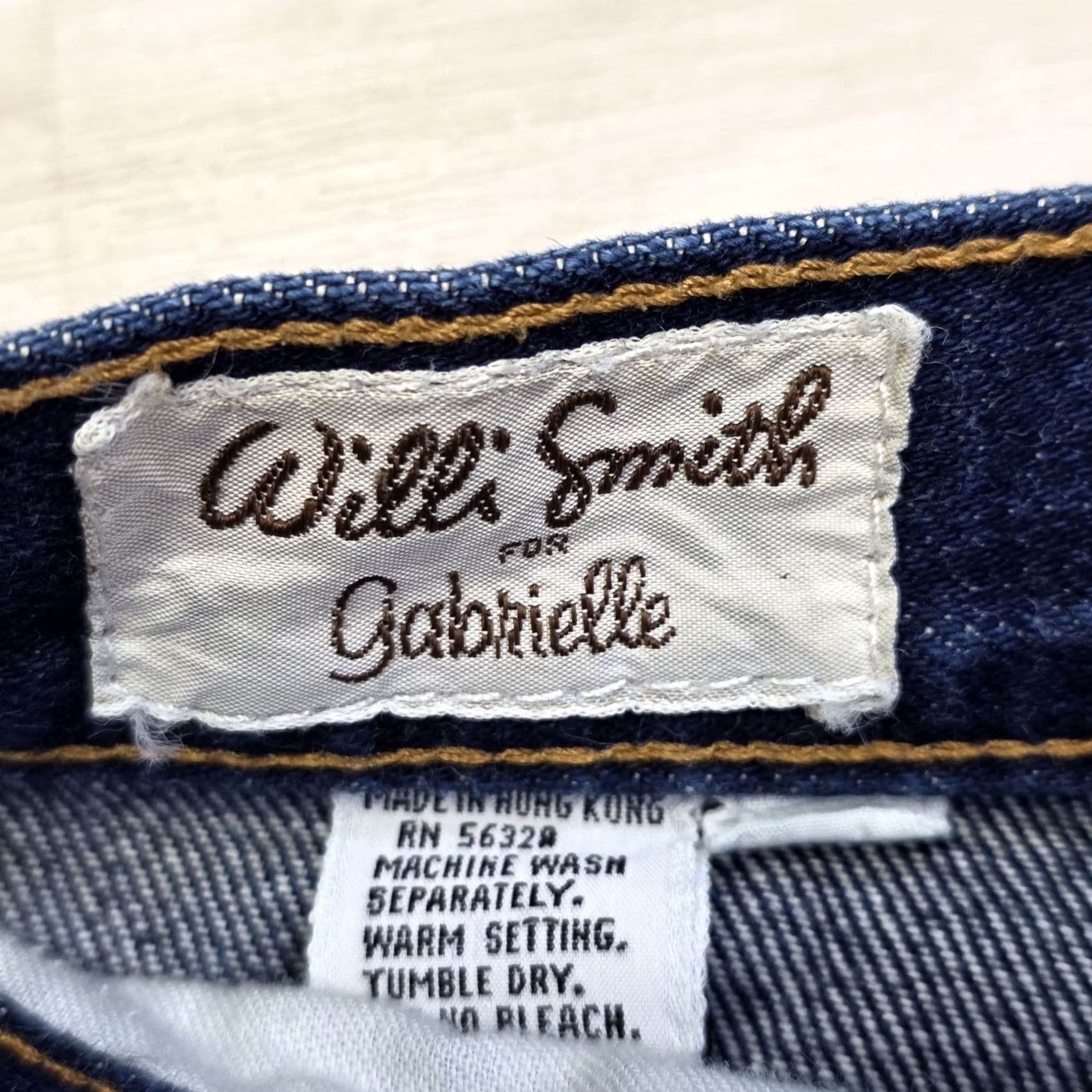 Willi Smith VINTAGE Willi Smith for Gabrielle Denim High Rise Womens Jeans 26 x 30 Jeans 80s Boho Hippie Retro Y2K Western Bling Womens Size 26" / US 2 / IT 38 - 4 Thumbnail