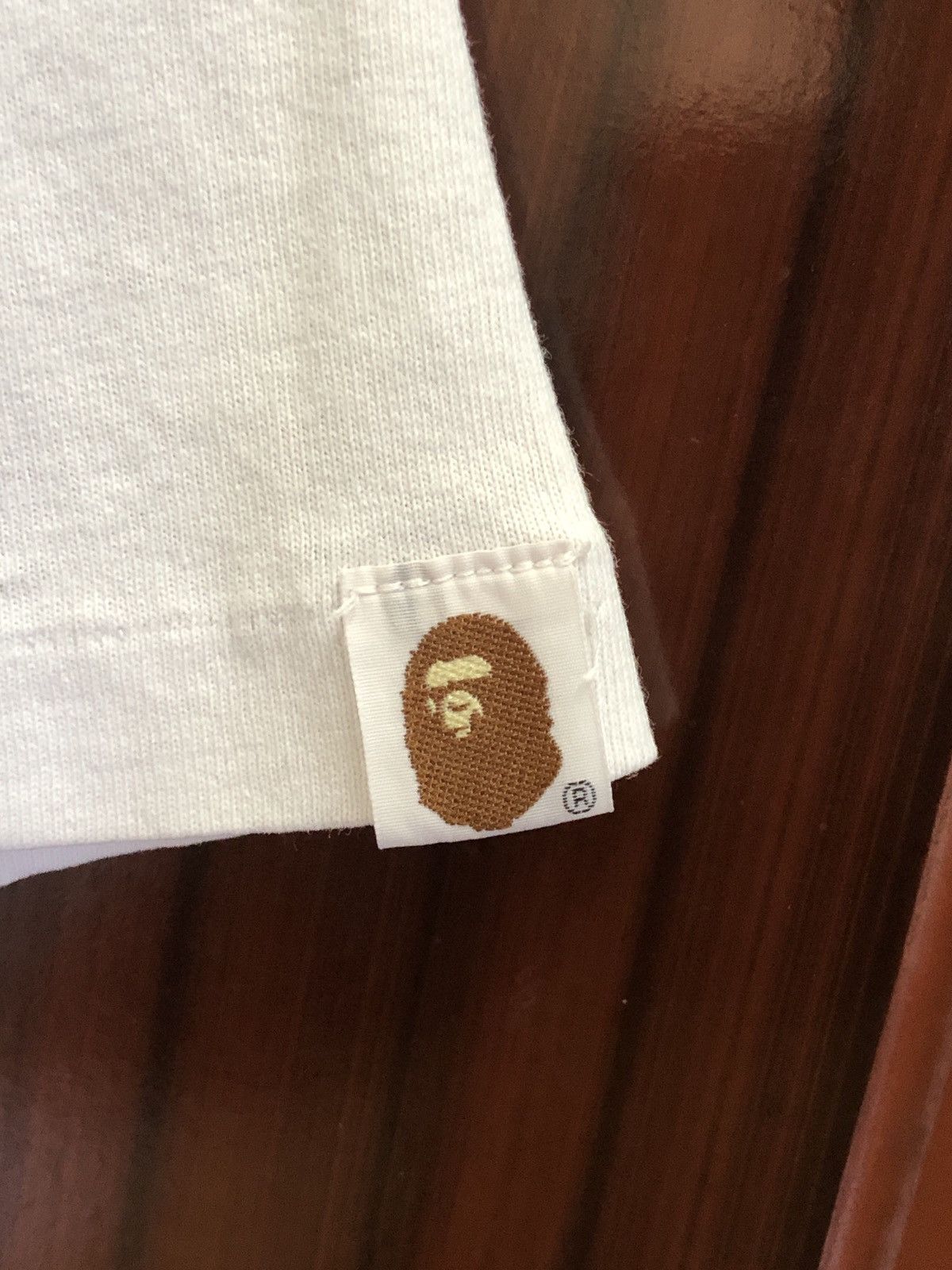Bape 2007 Bape Check Milo On Head Ape Tee Size US L / EU 52-54 / 3 - 4 Thumbnail