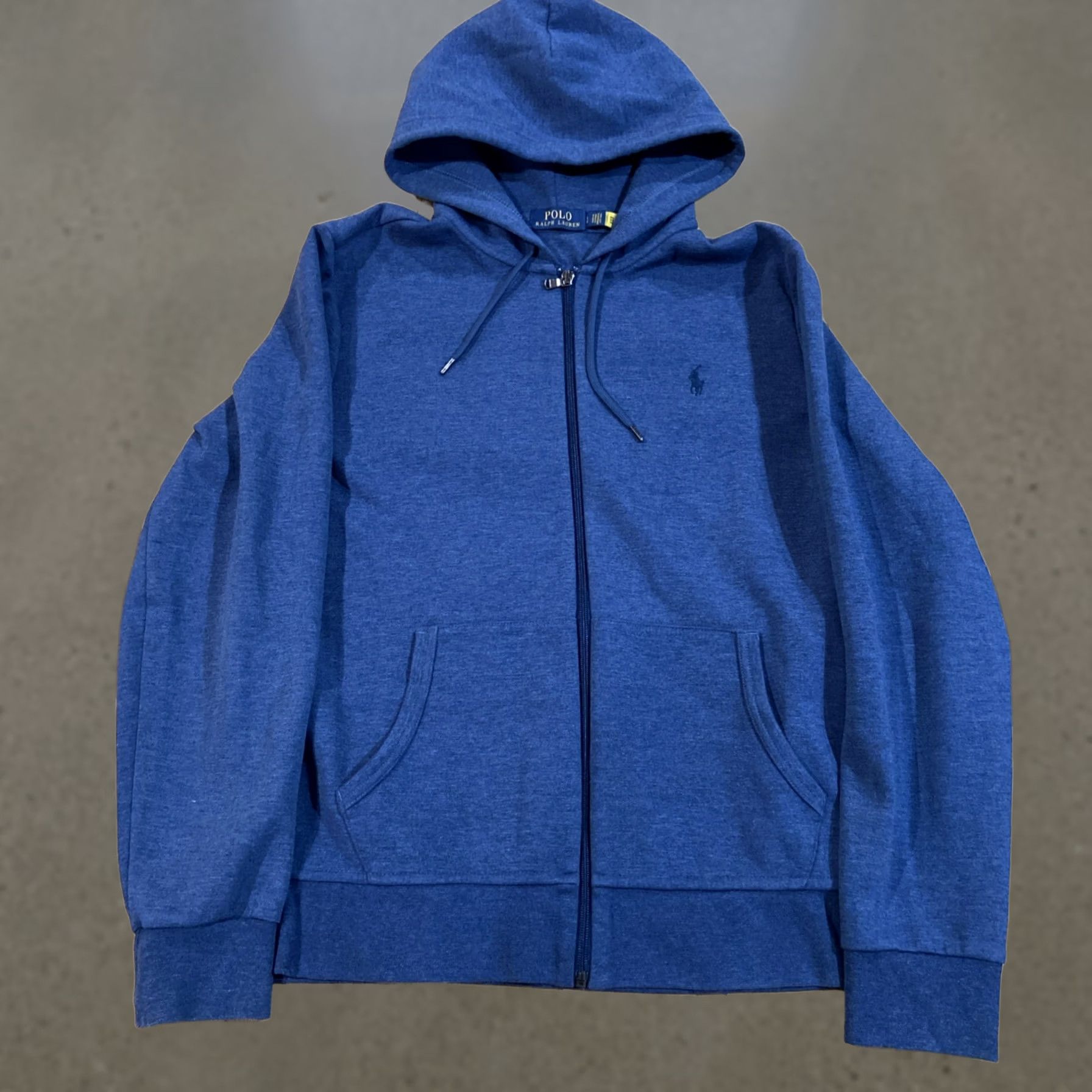 Polo Ralph Lauren Polo Ralph Lauren Jacket Men L Full Zip Knit Blue Logo Sports Zip Up Theme Size US L / EU 52-54 / 3 - 1 Thumbnail