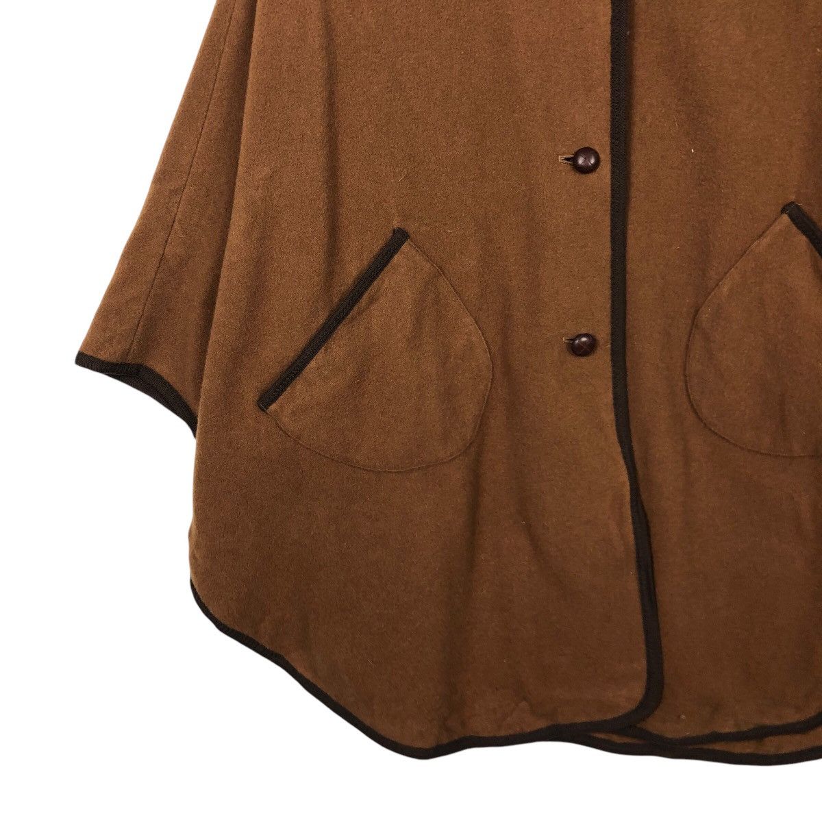 Designer × Japanese Brand × Vintage 📌Vintage Wool Oversized Button Jacket Scapa Issey Miyake Size US M / EU 48-50 / 2 - 5 Thumbnail