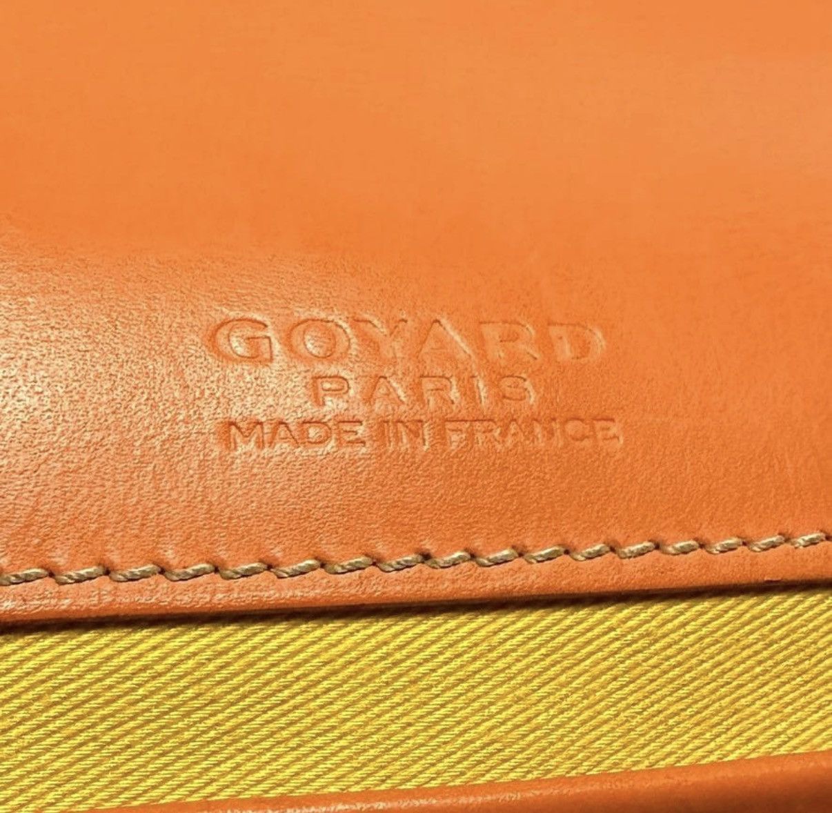 Goyard Goyard belvedere MM shoulder Bag Orange Size ONE SIZE - 10 Thumbnail
