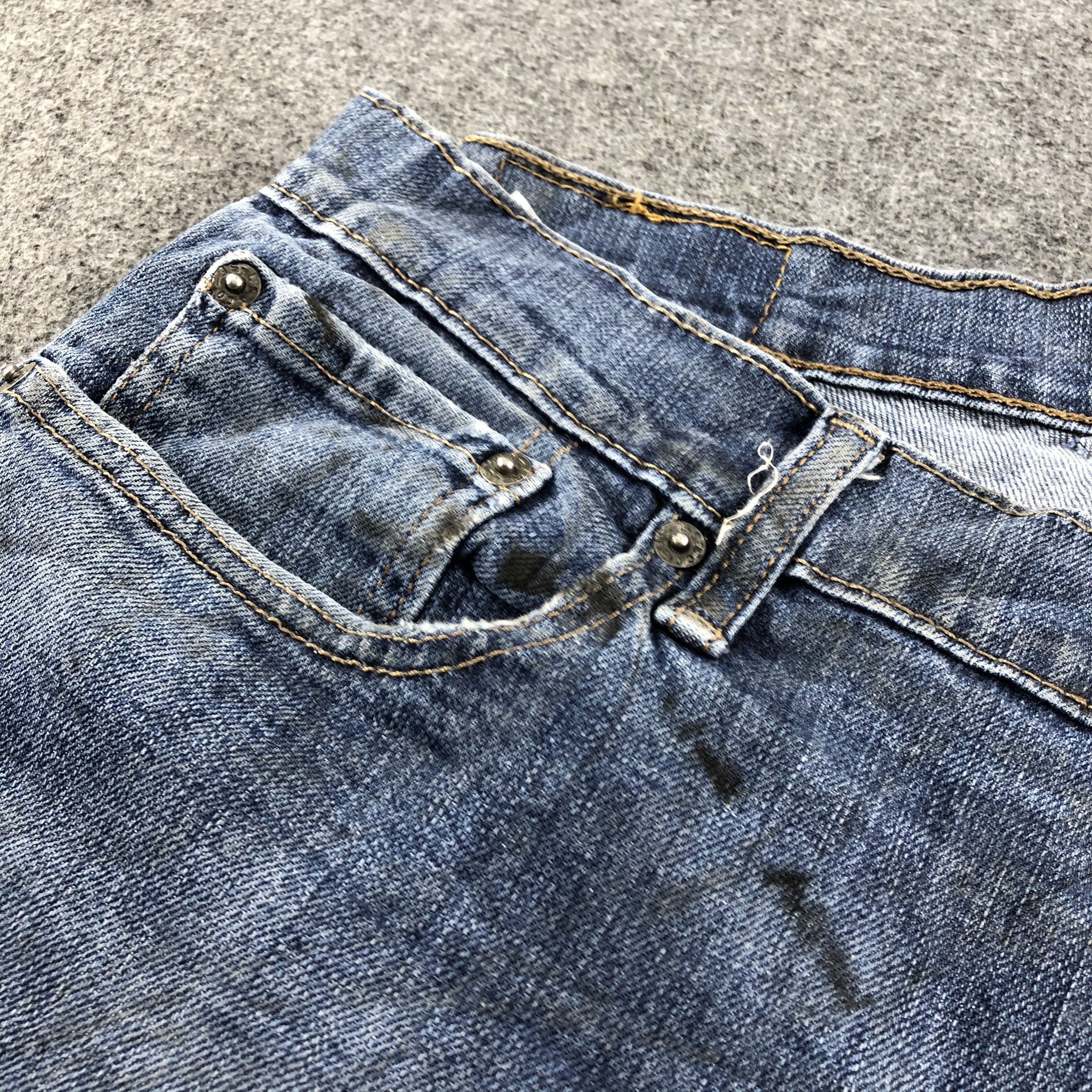 Levi's Vintage Blue Wash Levis 514 Jeans-J2308 Size US 35 - 11 Thumbnail