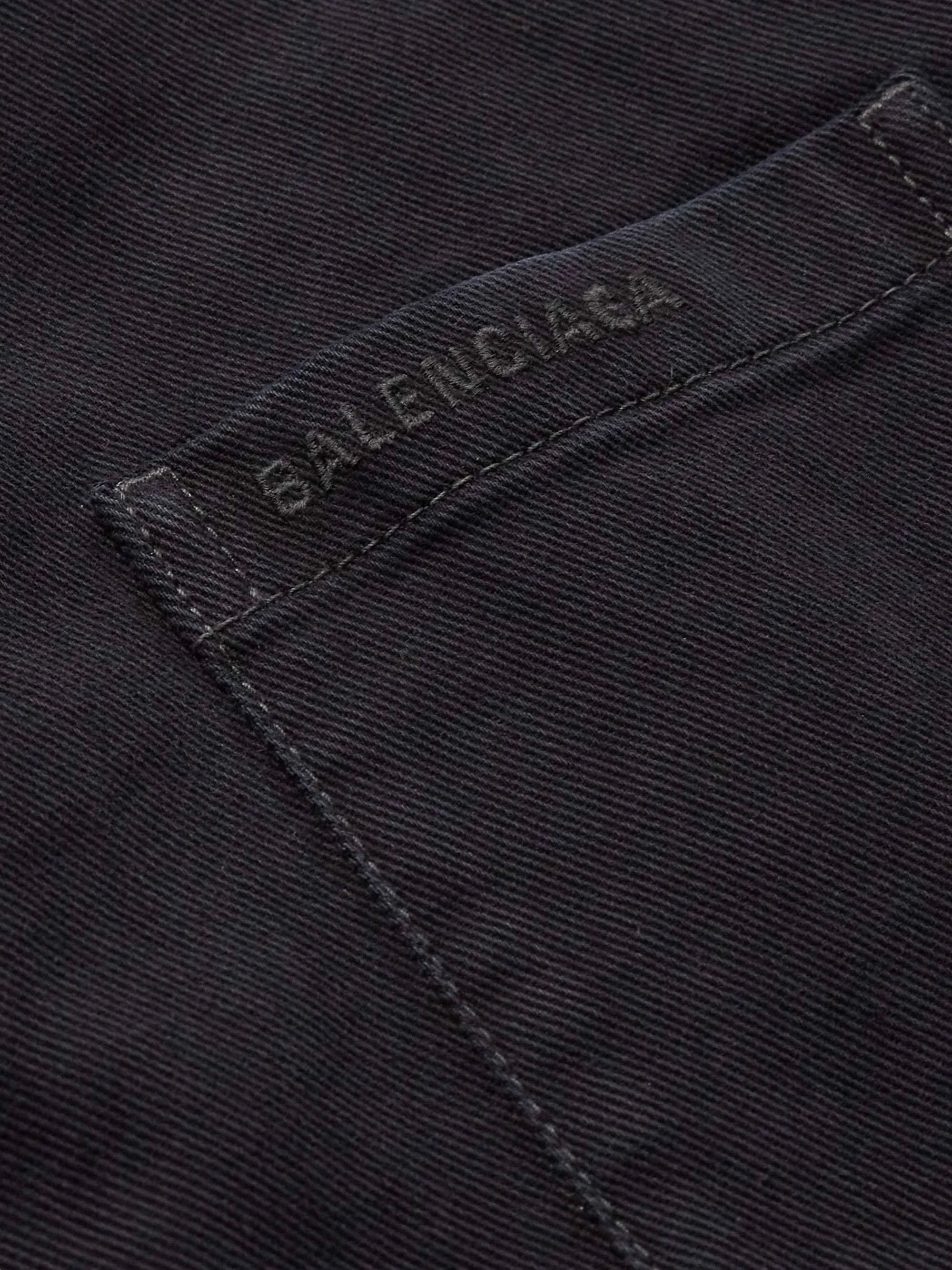 Balenciaga o1bcso1str1024 Padded Shirt Large Fit in Black Size US XL / EU 56 / 4 - 5 Thumbnail