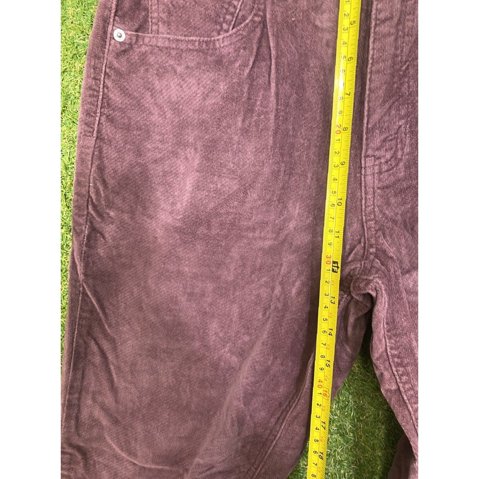 Levi's VINTAGE Levi's 505 Jeans Womens 10 MIS M Lower Rise Straight Purple 30x31 32x32 Denim 100% Cotton Girls Womens Jeans Levi's 500 Series Size 32" / US 10 / IT 46 - 7 Thumbnail
