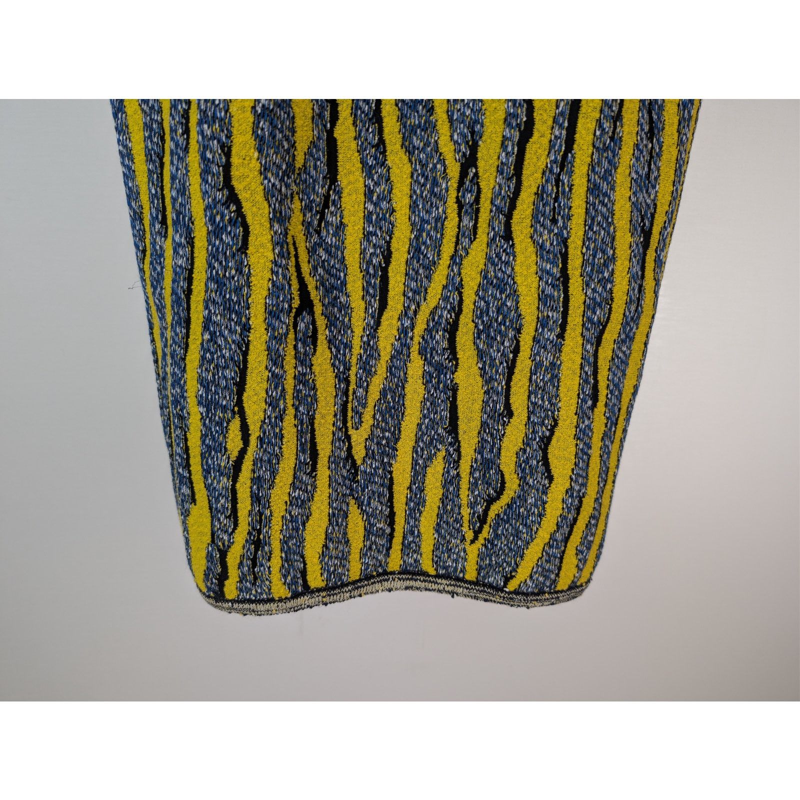 Bottega Veneta o1rshd1 Animal Jacquard Tank Top in Yellow / Blue Size US S / EU 44-46 / 1 - 4 Thumbnail