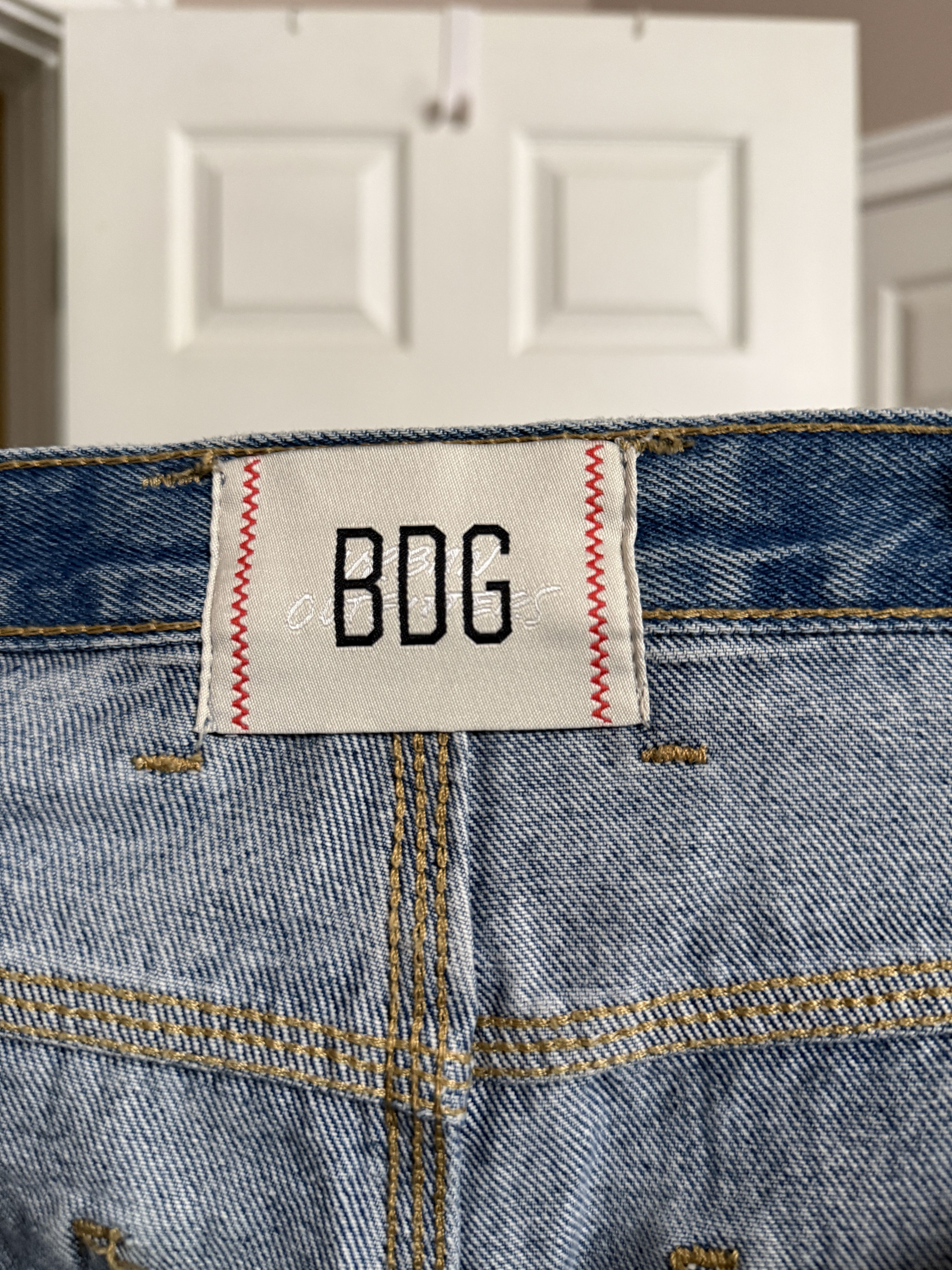 Bdg Urban Outfitters BDG Denim Carpenter Short Blue Size US 32 / EU 48 - 3 Thumbnail
