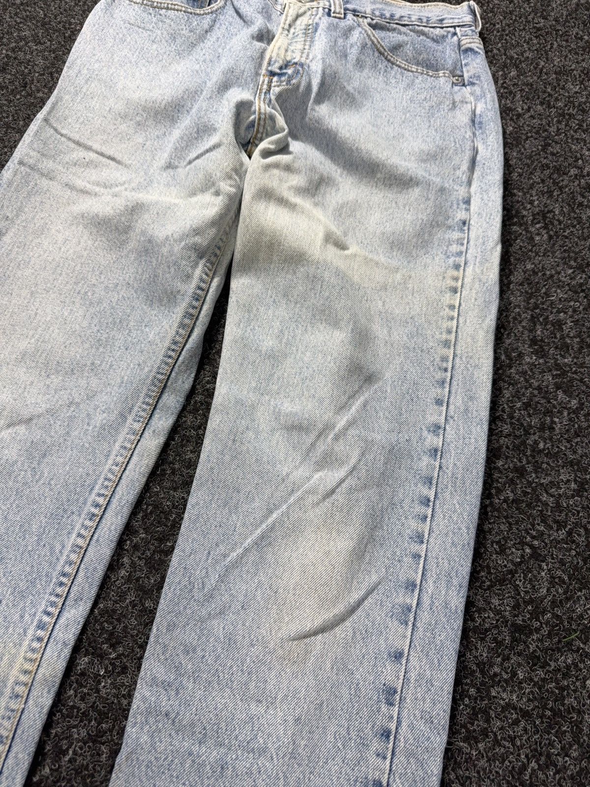 Levi's Vintage Clothing Vintage Levi’s 615 Distressed Faded Orange Tab Retro Jeans Size US 32 / EU 48 - 5 Thumbnail