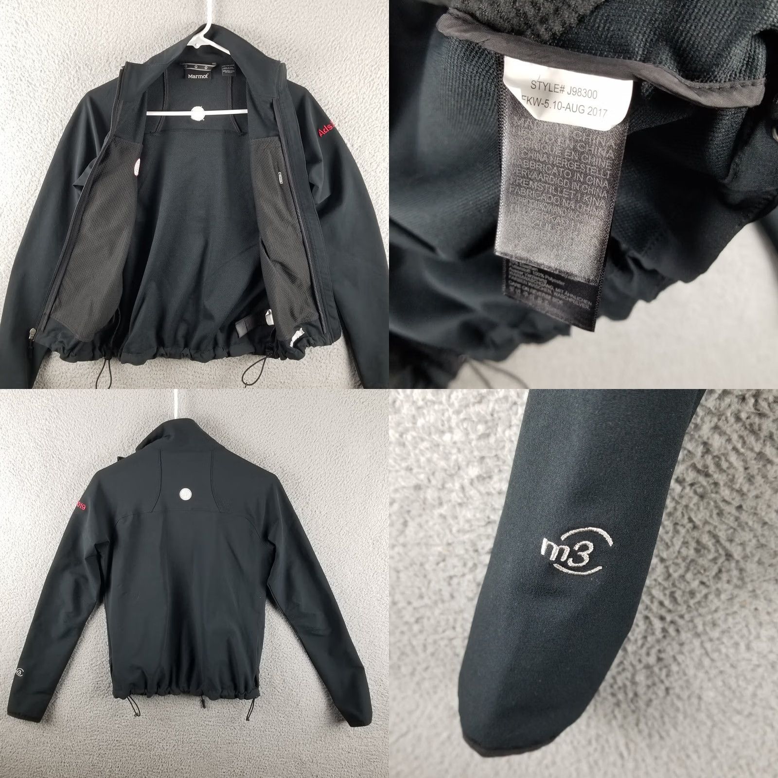 Marmot Marmot Jacket Women XS Logo Tempo M3 Jacket Coat Zip J98300 Size XS / US 0-2 / IT 36-38 - 8 Thumbnail