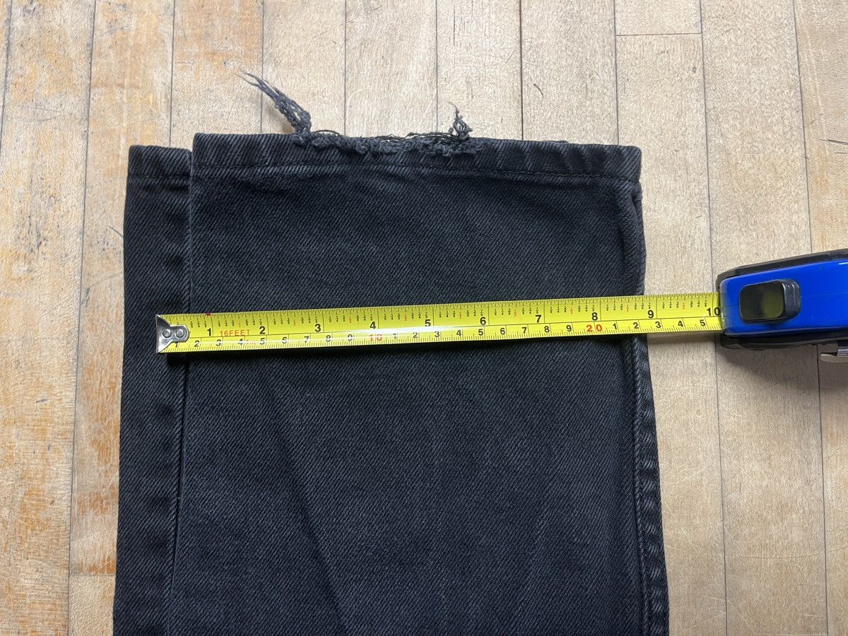 George George Black Jeans | W:36 L:32 Size US 36 / EU 52 - 6 Thumbnail