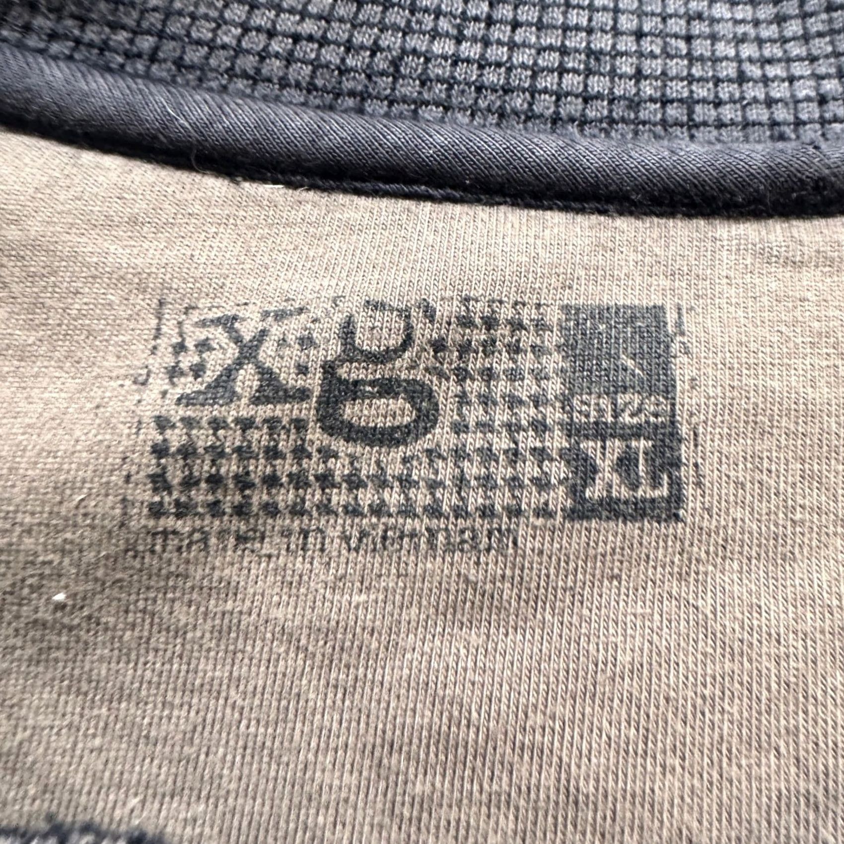 Vintage Y2K XG Sweatshirt Men XL Striped Cotton Pullover Thermal Blue Size US XL / EU 56 / 4 - 3 Thumbnail
