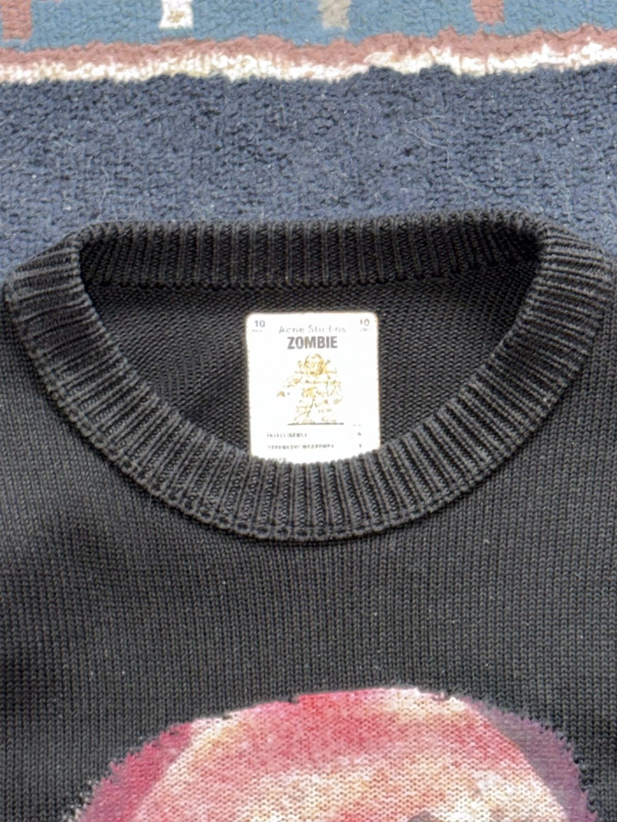 Acne Studios 2020 Acne Studios zombie monster in my pocket sweater wool 🧟 Size US S / EU 44-46 / 1 - 5 Thumbnail