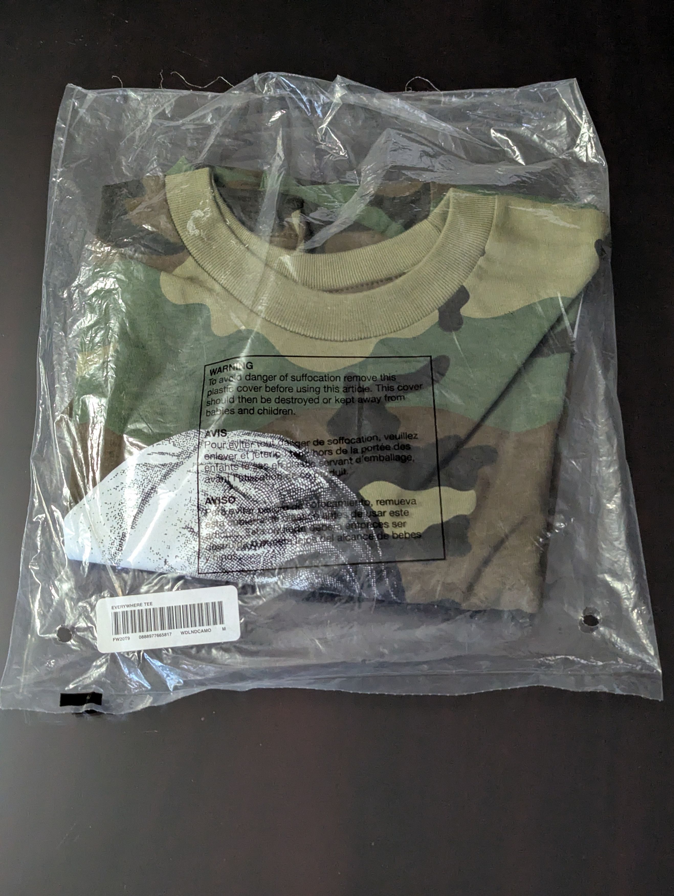 Supreme Supreme Camo Everywhere tee Size US M / EU 48-50 / 2 - 3 Thumbnail