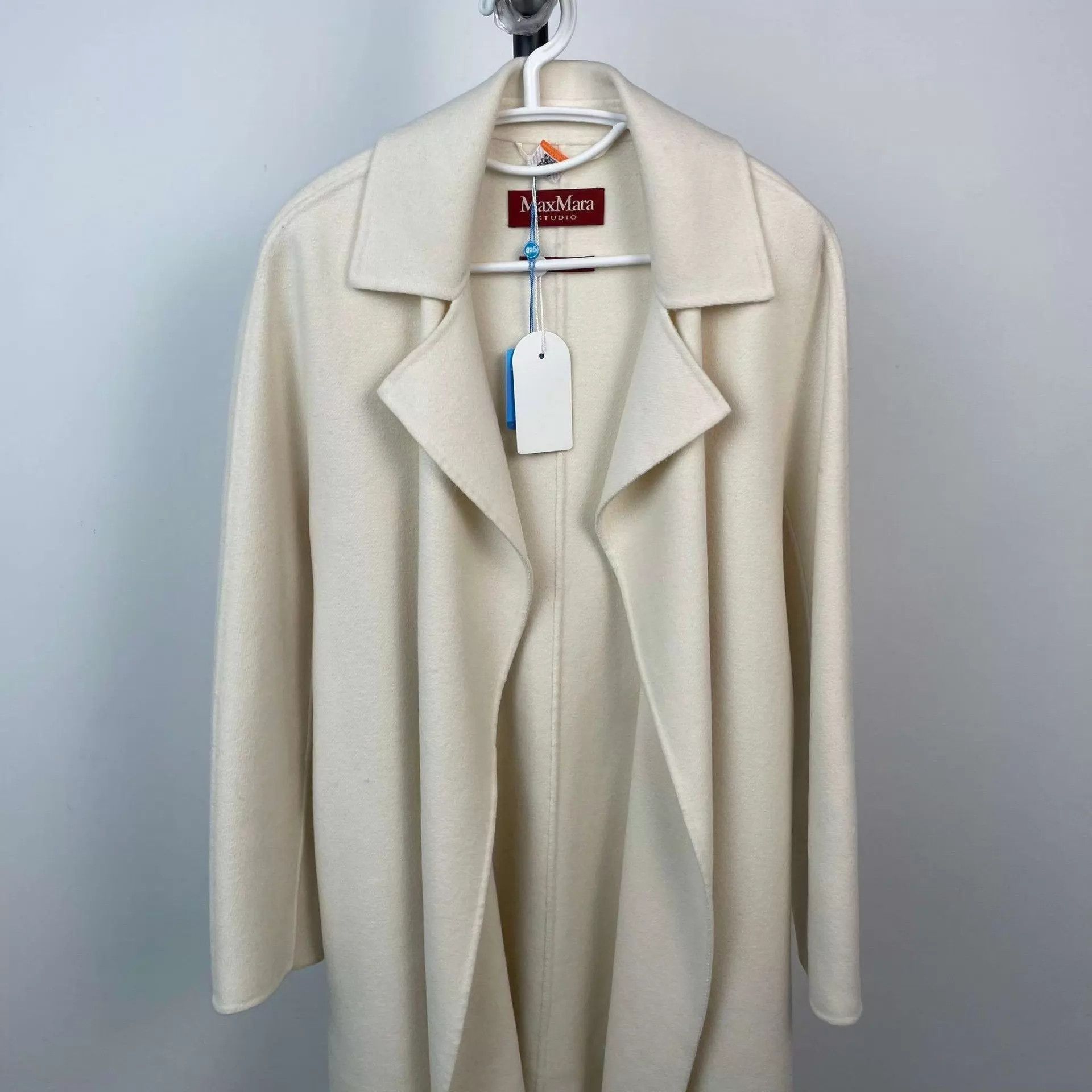 Max Mara MaxMara Weekend wool coat white size 170 95% new Size M / US 6-8 / IT 42-44 - 8 Thumbnail