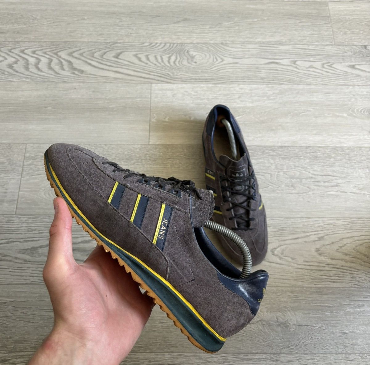 Vintage Adidas Jeans Shoes Made In Yugoslavia 90s