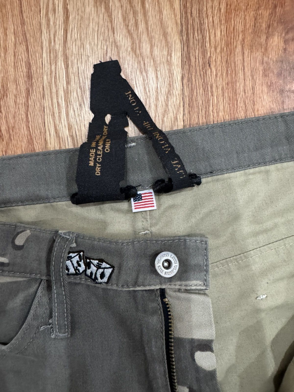 Vlone Vlone Desert Camo Denim Jeans (M) Size US 32 / EU 48 - 5 Thumbnail
