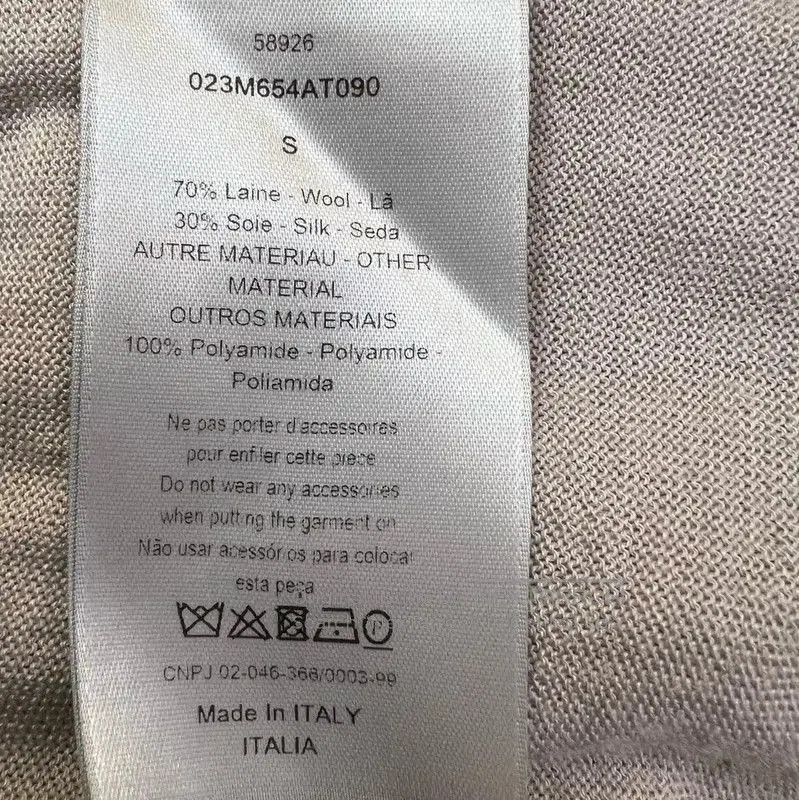 Dior Dior Grey Long Sleeve Pullover Sweater . Size S / US 4 / IT 40 - 7 Thumbnail