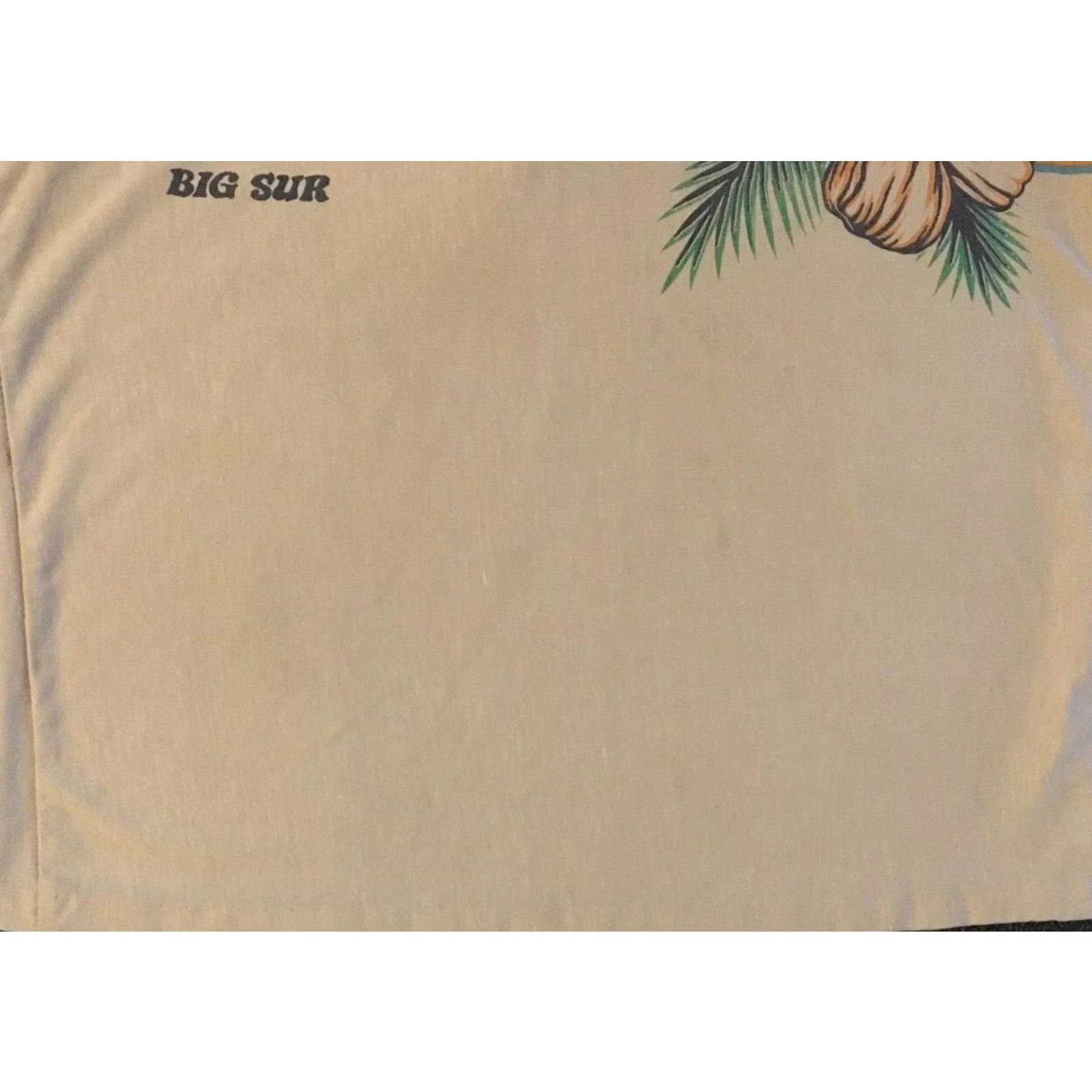 Vintage VINTAGE Big Sur Polo Shirt S USA Surf Beach Wave Grunge Hawaii Sunset 70s Faded Single Stitch Beige Mens Short Sleeve Button-Up Size US S / EU 44-46 / 1 - 4 Thumbnail