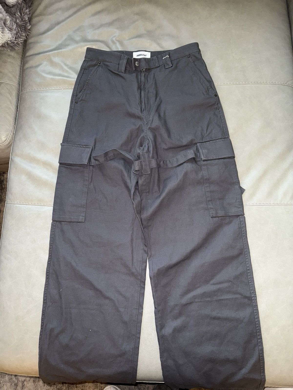 Ambush Design Ambush Wide Leg Cargo Pants Size US 32 / EU 48 - 1 Thumbnail