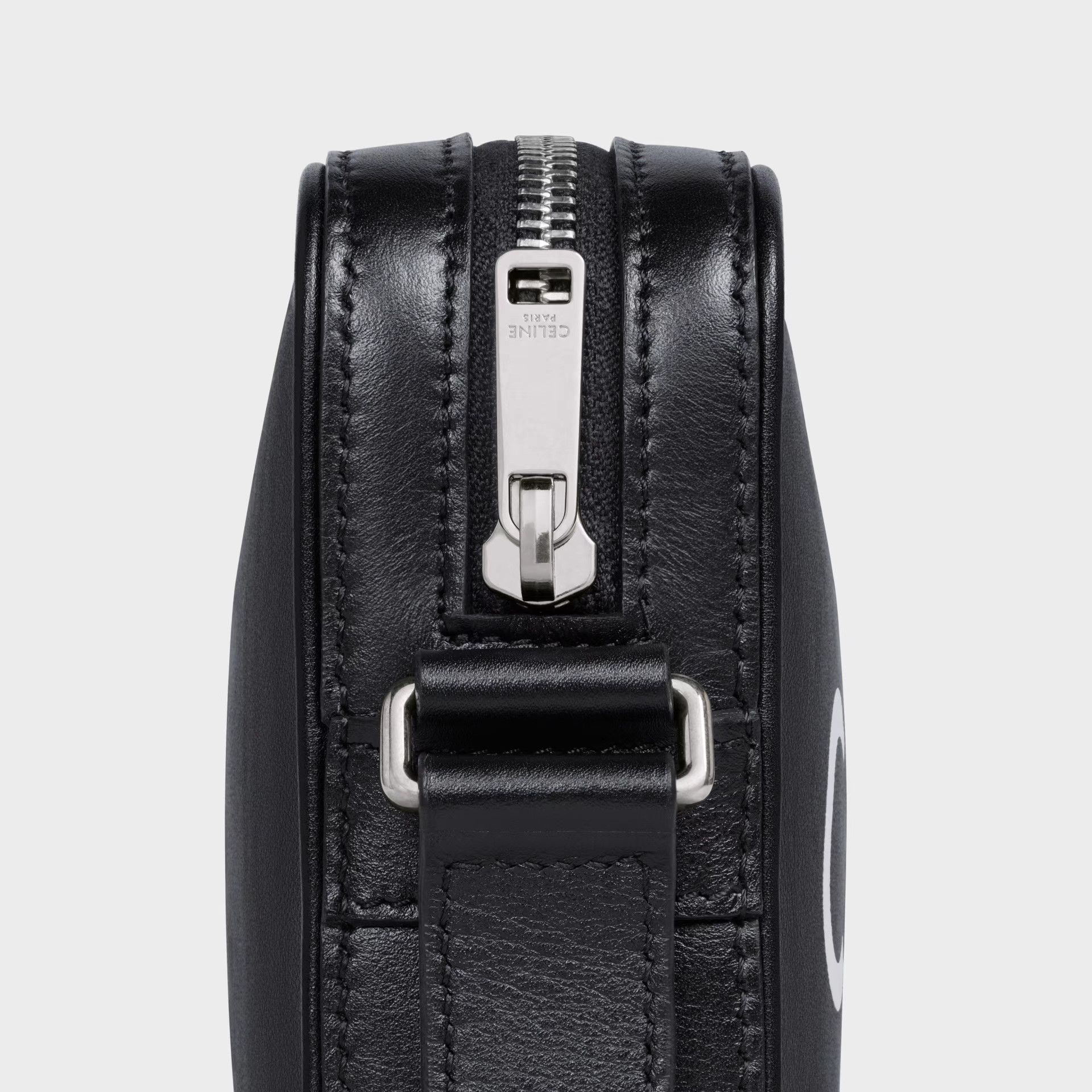 Celine Celine Printed Smooth Calfskin Medium Messenger Bag K9 Size ONE SIZE - 3 Thumbnail