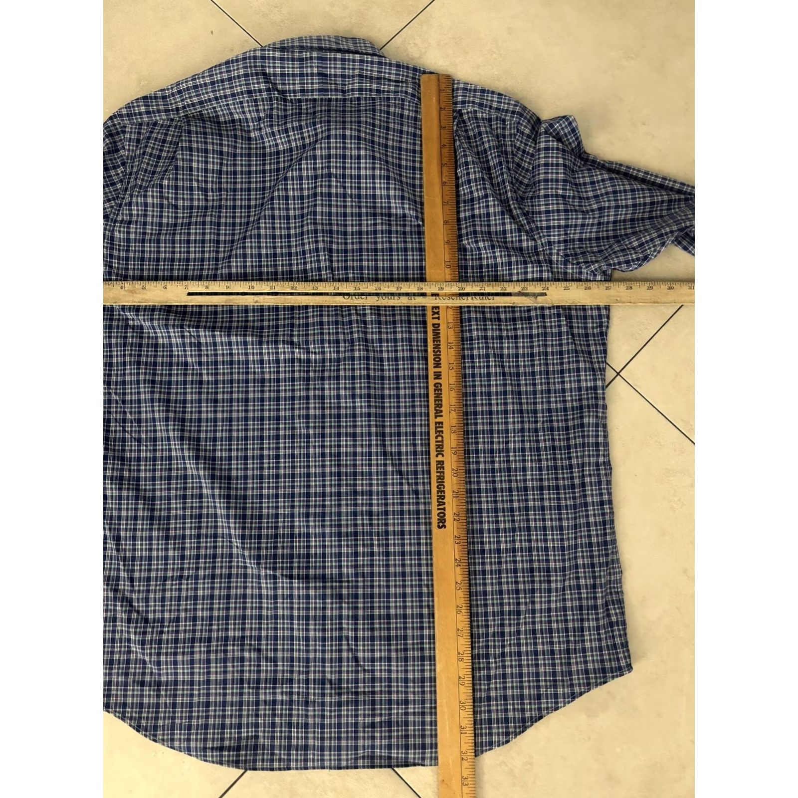 Polo Ralph Lauren Polo Ralph Lauren Mens 2XL Shirt Blue Plaid Performance Stretch Button Down Size US XXL / EU 58 / 5 - 7 Thumbnail