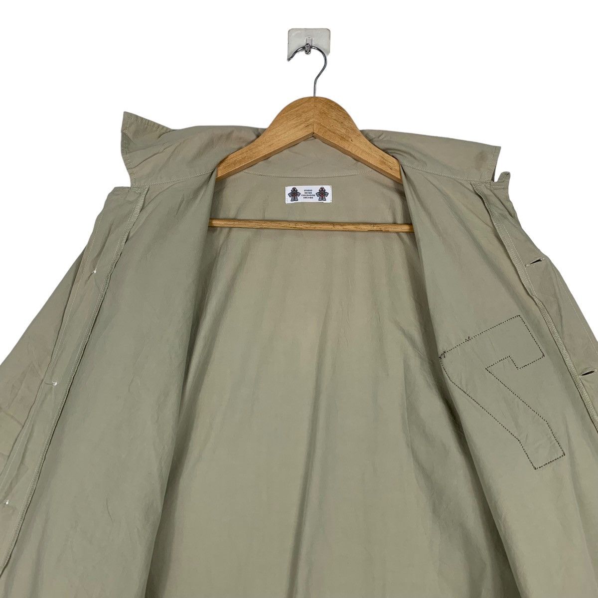 Japanese Brand Studio Seven Childhood Dream 7 Short Sleeve Shirt #1088-C49 Size US M / EU 48-50 / 2 - 12 Thumbnail