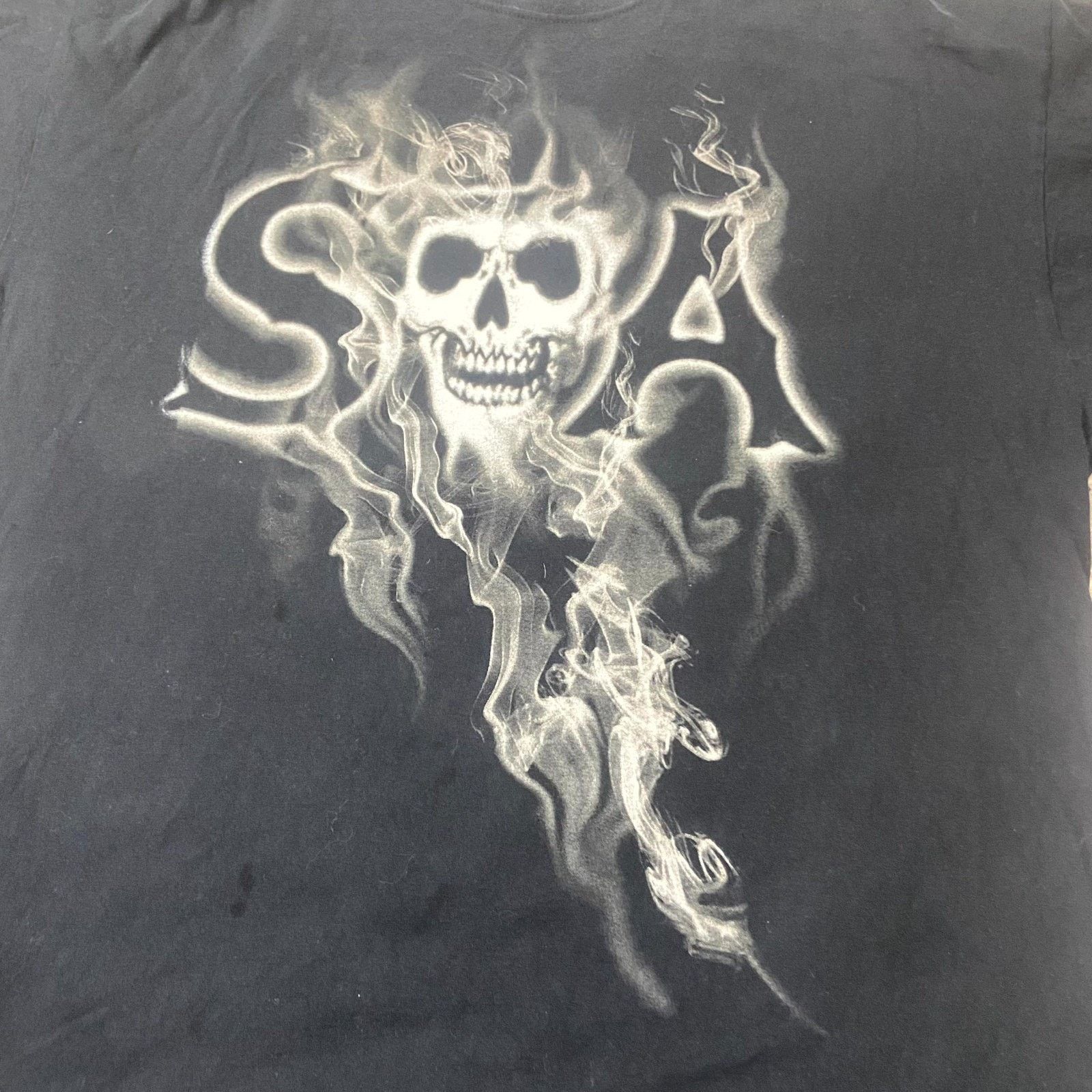 & Other Stories Sons Of Anarchy Y2K Grunge Goth T Shirt Sz 2XL Black Samcro Size US XXL / EU 58 / 5 - 3 Thumbnail