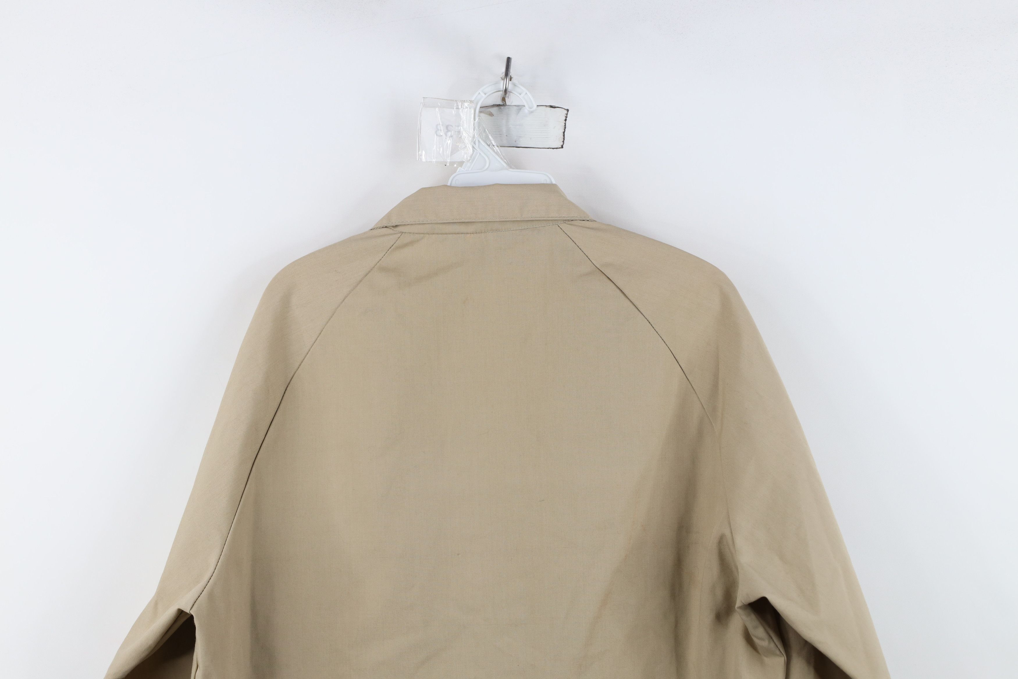 Vintage Vintage 60s 70s Streetwear Racer Bomber Jacket Beige Tan Size US M / EU 48-50 / 2 - 14 Thumbnail