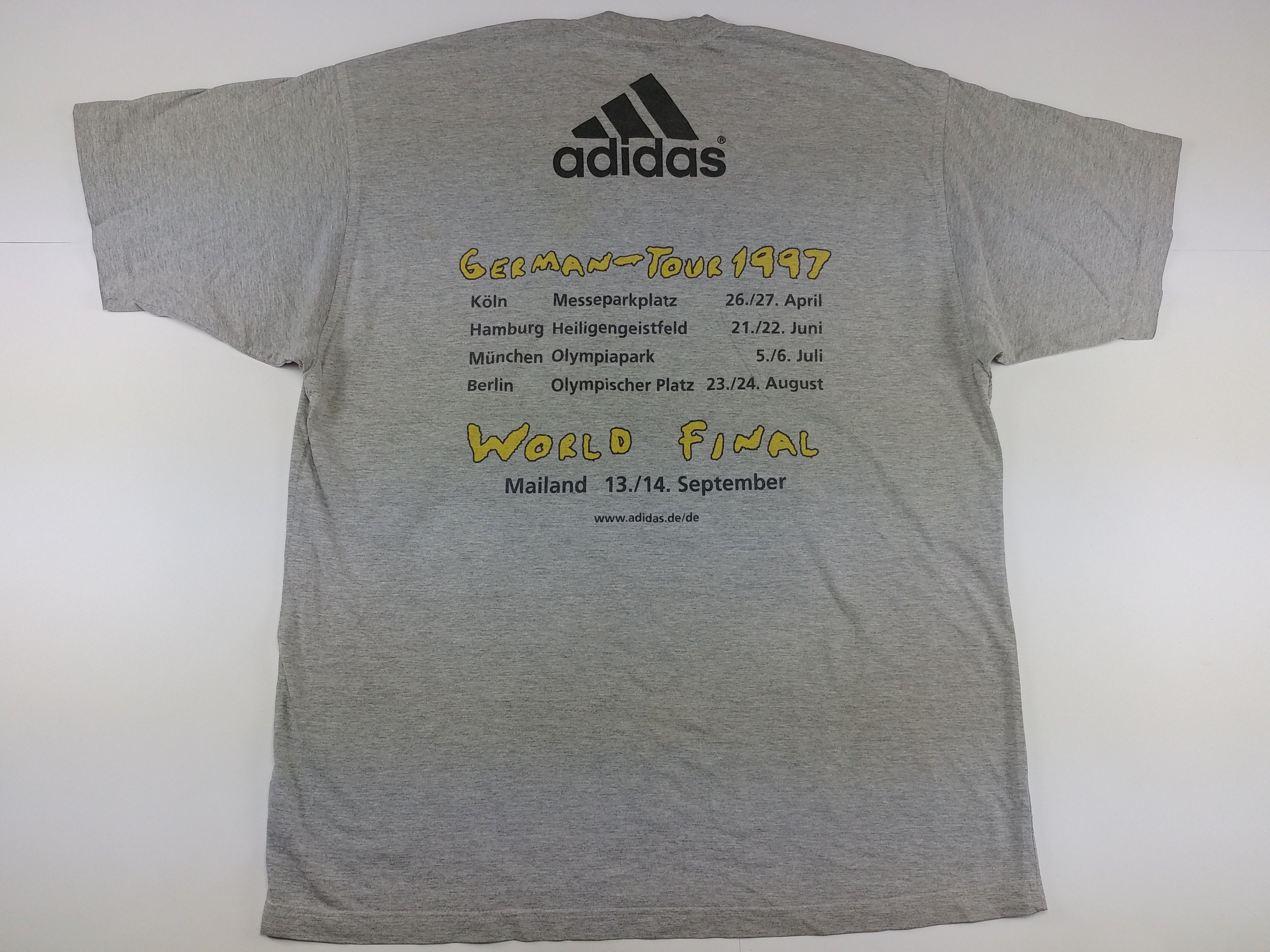 Adidas Adidas Streetball Challenge t-shirt, 1997 Germany, vintage L Size US L / EU 52-54 / 3 - 2 Thumbnail