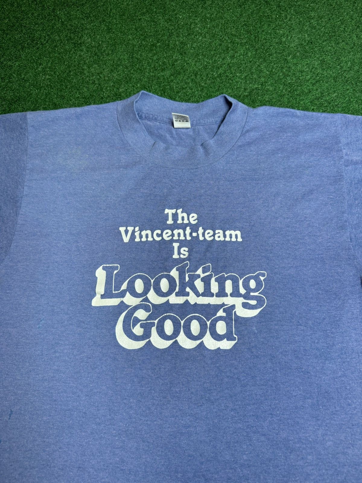 Vintage Vtg 80s St Vicent Hospital Team Looking Good Nurse T Shirt Size M / US 6-8 / IT 42-44 - 2 Thumbnail