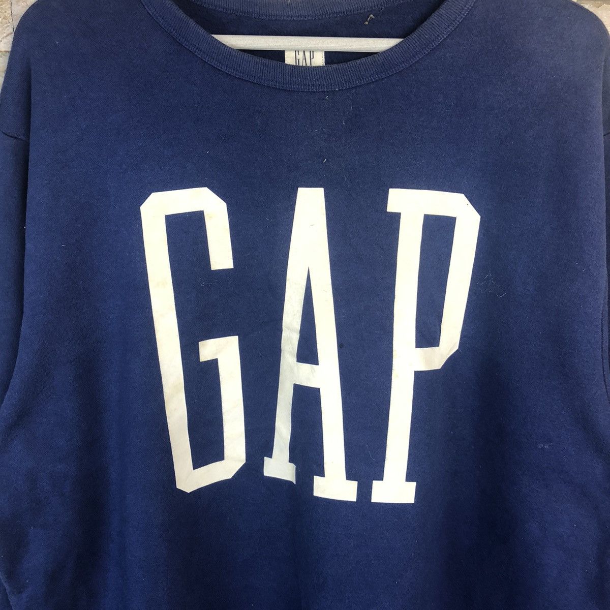 Gap Gap Dark Blue Sweatshirt vintage like kenye west #A29 Size US XL / EU 56 / 4 - 9 Thumbnail