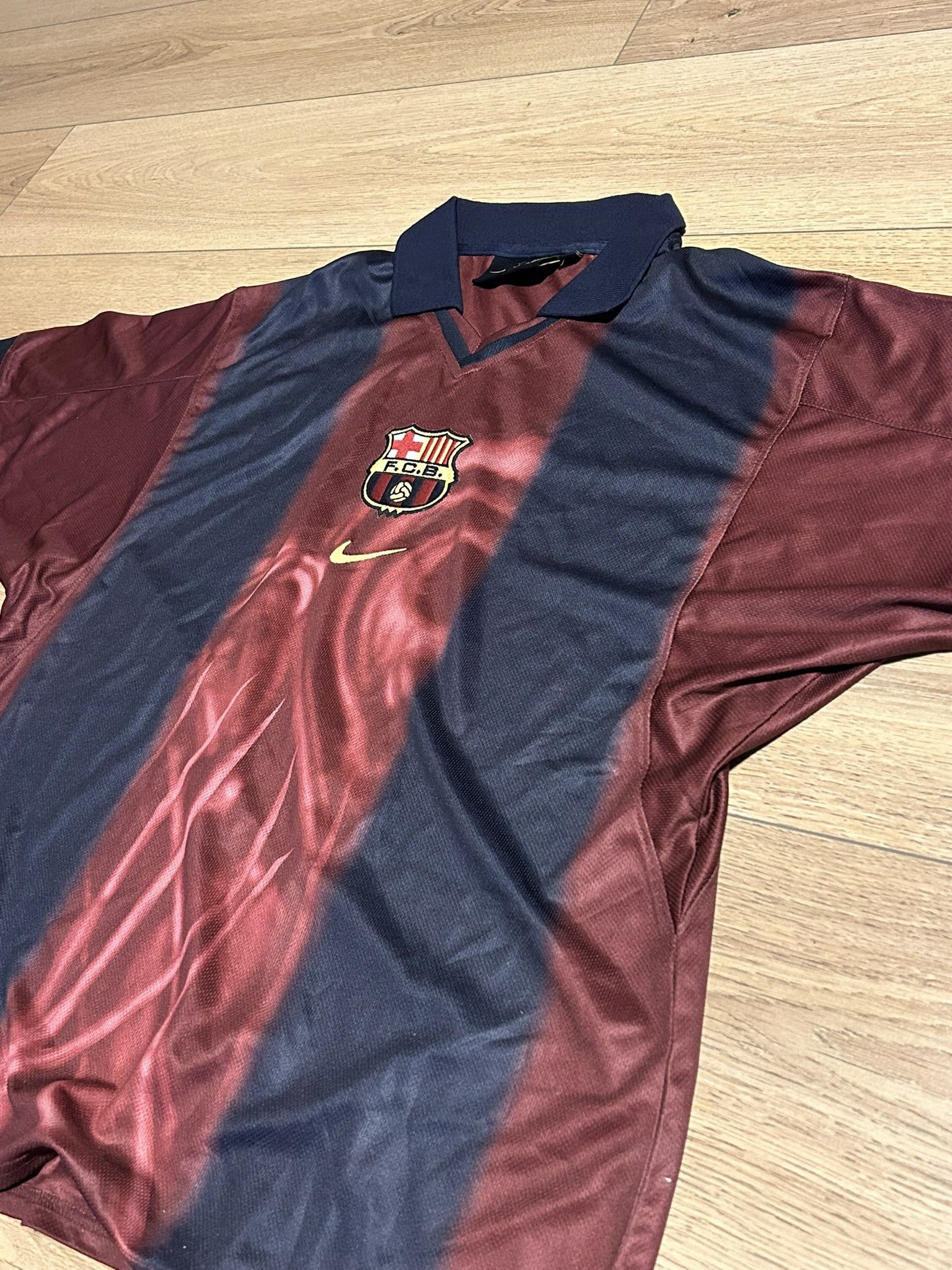 Nike × Travis Scott Nike Travis Scott C Barcelona T-shirt football Size US S / EU 44-46 / 1 - 7 Thumbnail