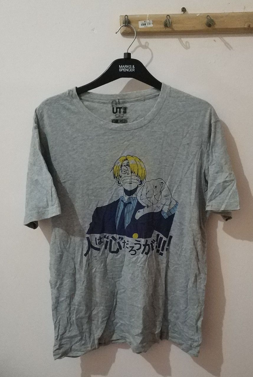 Anime × Uniqlo × Vintage Vintage Uniqlo One Piece Sanji Anime Tee T-Shirt M Exc RARE Size US L / EU 52-54 / 3 - 1 Thumbnail