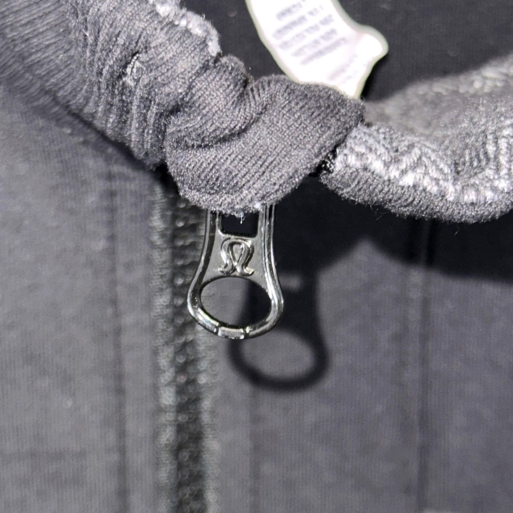 Lululemon Lululemon Athletica Jacket Mens Large Black Gray Full Zip Herringbone Raglan Track Zip Pockets Size US L / EU 52-54 / 3 - 4 Thumbnail