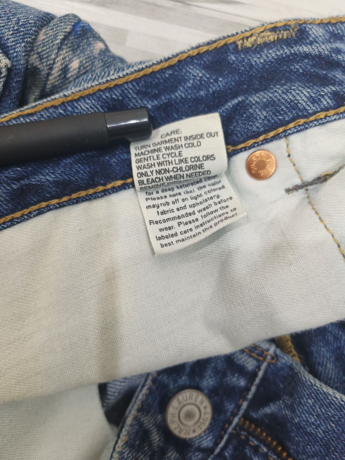 Ralph Lauren × Vintage Ralph Lauren Denim Size US 30 / EU 46 - 7 Thumbnail