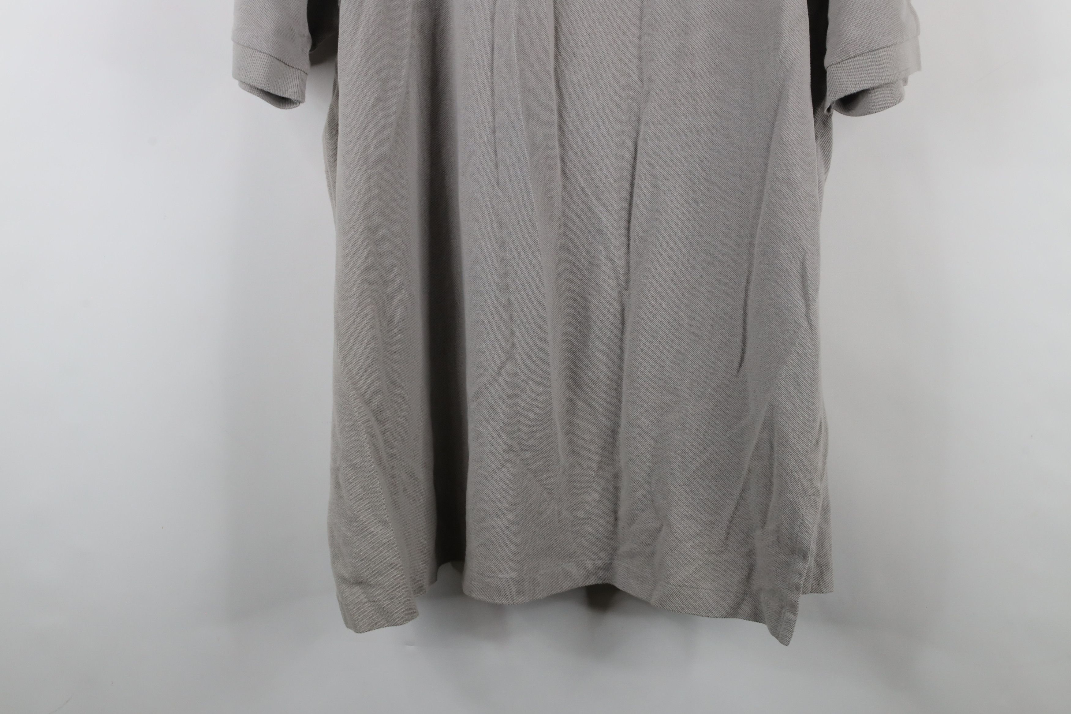 Ralph Lauren Deadstock Vintage 90s Ralph Lauren Collared Polo Shirt Gray Size US XXL / EU 58 / 5 - 13 Thumbnail