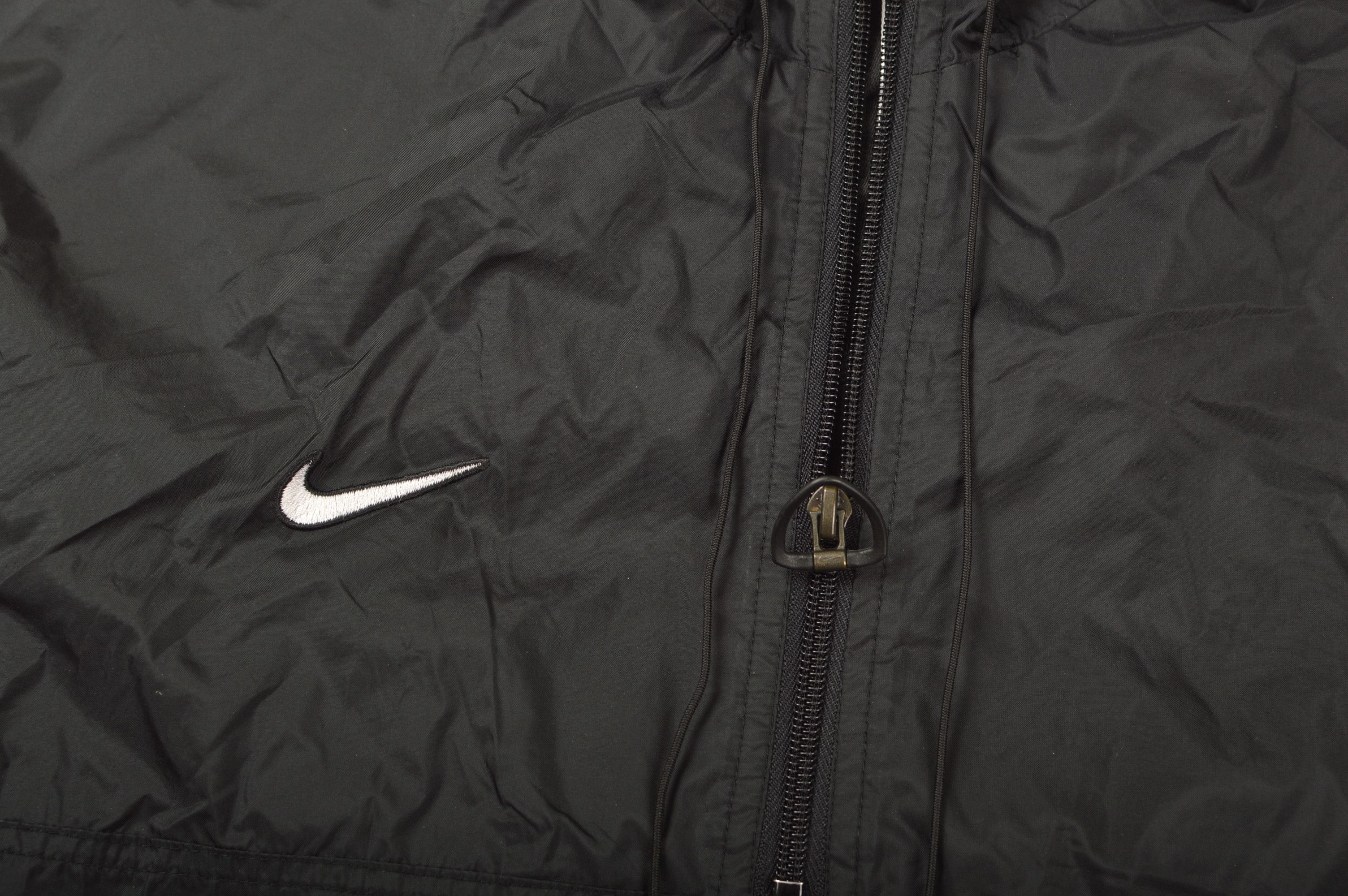 Nike × Vintage Nike Team Vintage Nylon Anorak Windbreaker Jacket Size US M / EU 48-50 / 2 - 2 Thumbnail