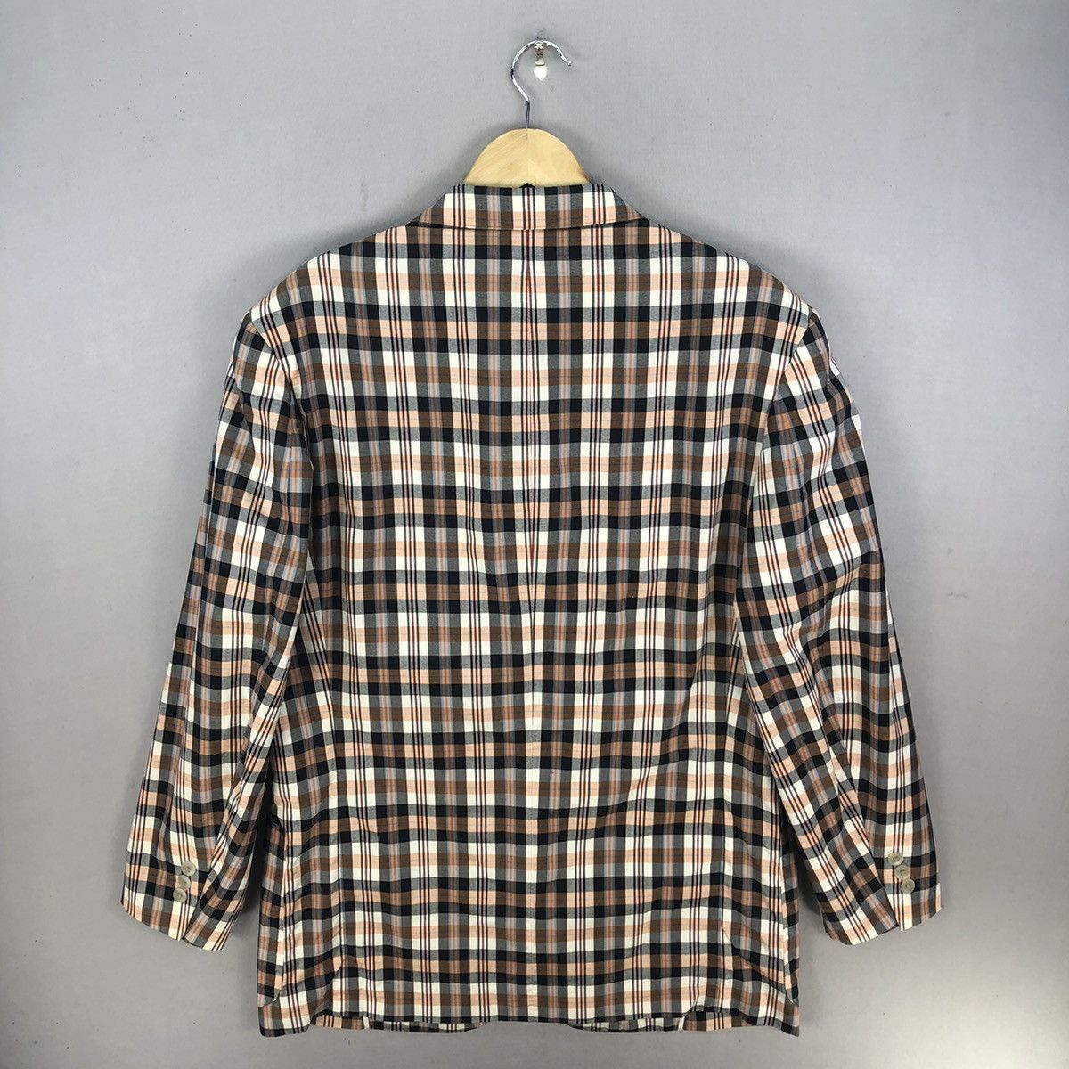 J.Crew Vintage 2000s J.Crew Plaid Checker Blazer Size US S / EU 44-46 / 1 - 12 Thumbnail