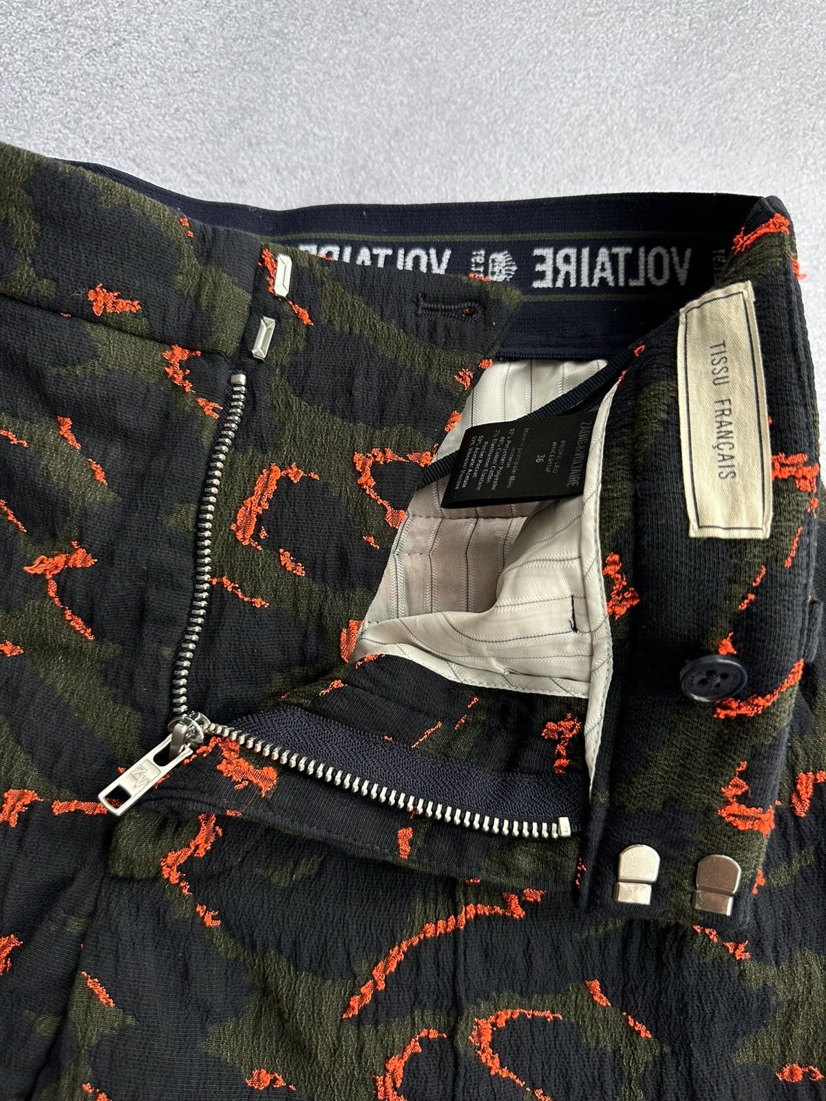 Zadig & Voltaire Vintage Zadig&Voltaire Profil Leo Woman Straight Pants Size 25" / US 0 / IT 36 - 8 Thumbnail