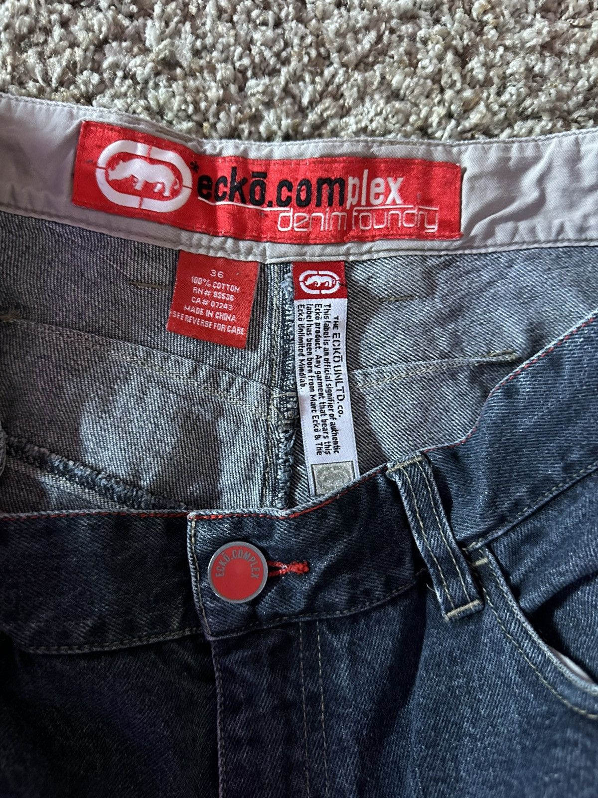 Ecko Unltd. Vintage baggy fit ECKO Unltd. Jorts Size US 36 / EU 52 - 10 Thumbnail
