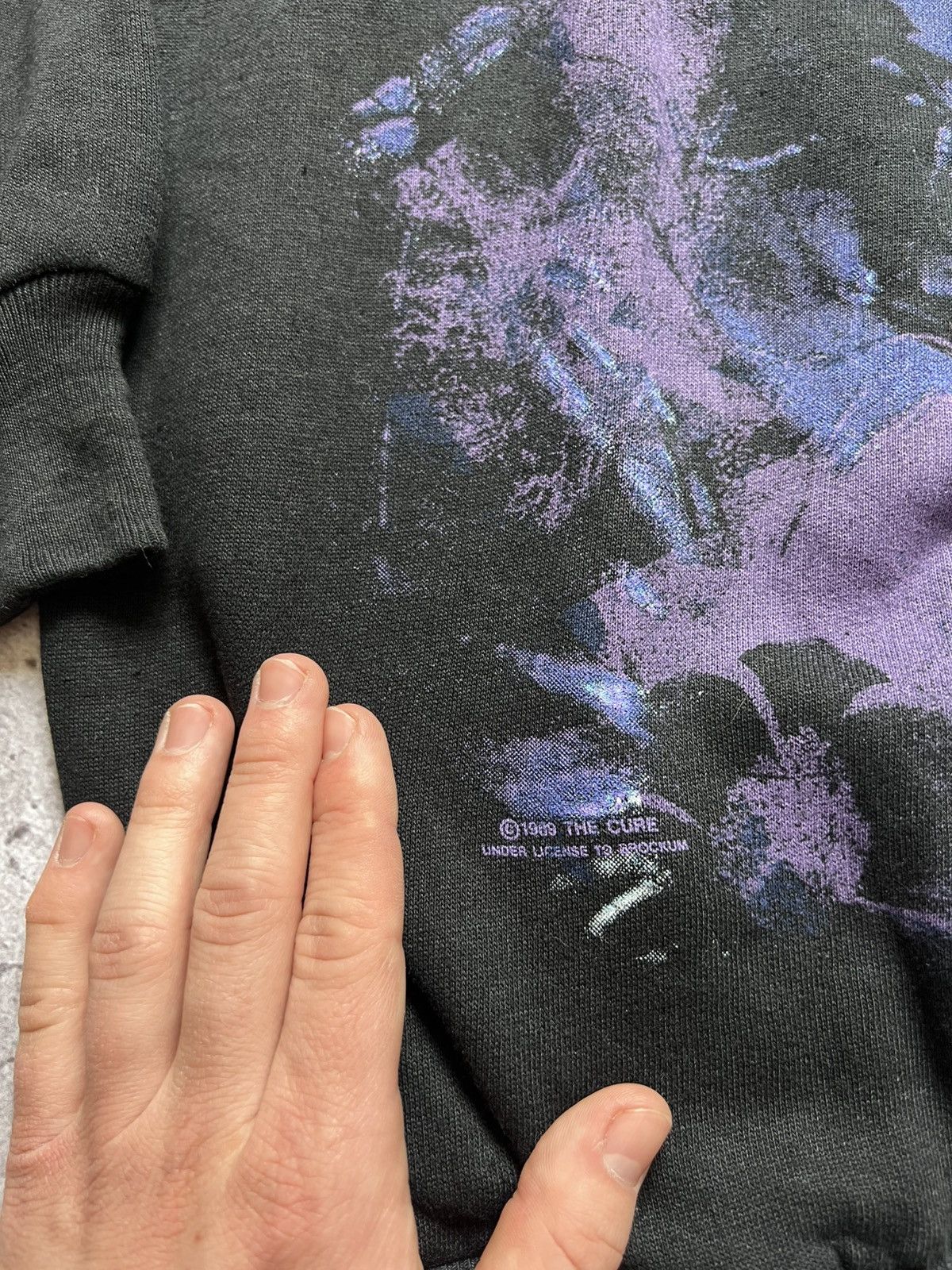Band Tees Vintage 1989 The Cure Disintegration Sweatshirt Rare 90s Size US XL / EU 56 / 4 - 9 Thumbnail