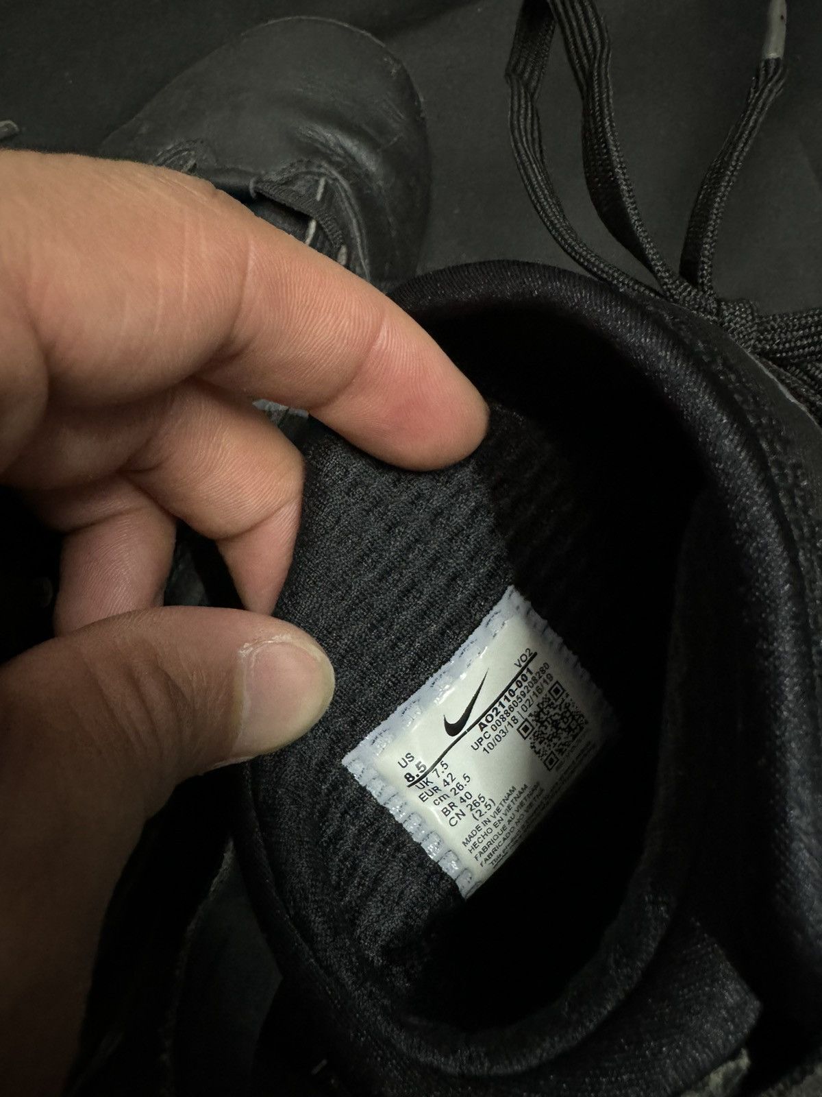 Nike Nike Air Max 720 Black Size US 8.5 / EU 41-42 - 8 Thumbnail