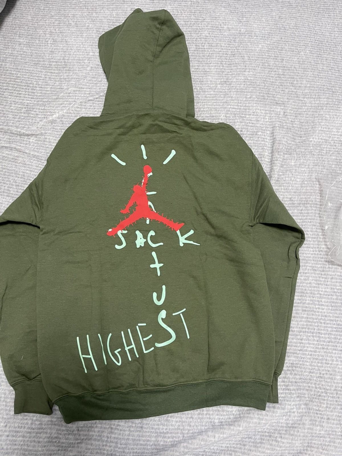 Jordan Brand × Travis Scott travis sccot Jordan cactus Jack Highest hoodie green Size US S / EU 44-46 / 1 - 4 Thumbnail