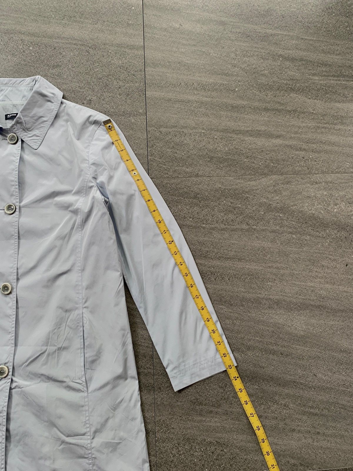 Jil Sander FREE TAX ! Nylon Long Coat Jacket Size US S / EU 44-46 / 1 - 14 Thumbnail