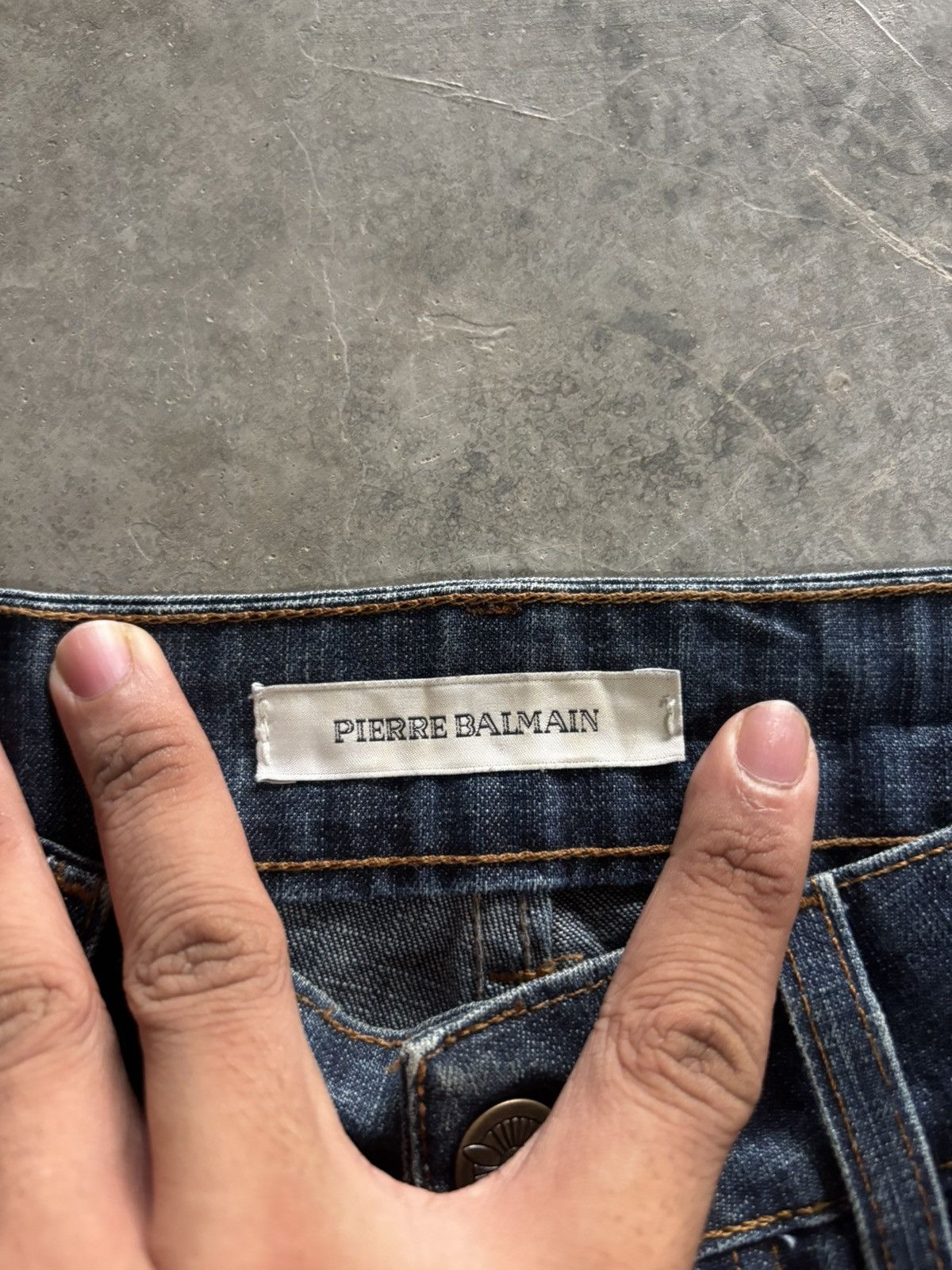 Pierre Balmain PIERRE BALMAIN SKINNY DISTRESSED DECARNIN HEDI SLIMANE STYLE Size US 32 / EU 48 - 6 Thumbnail