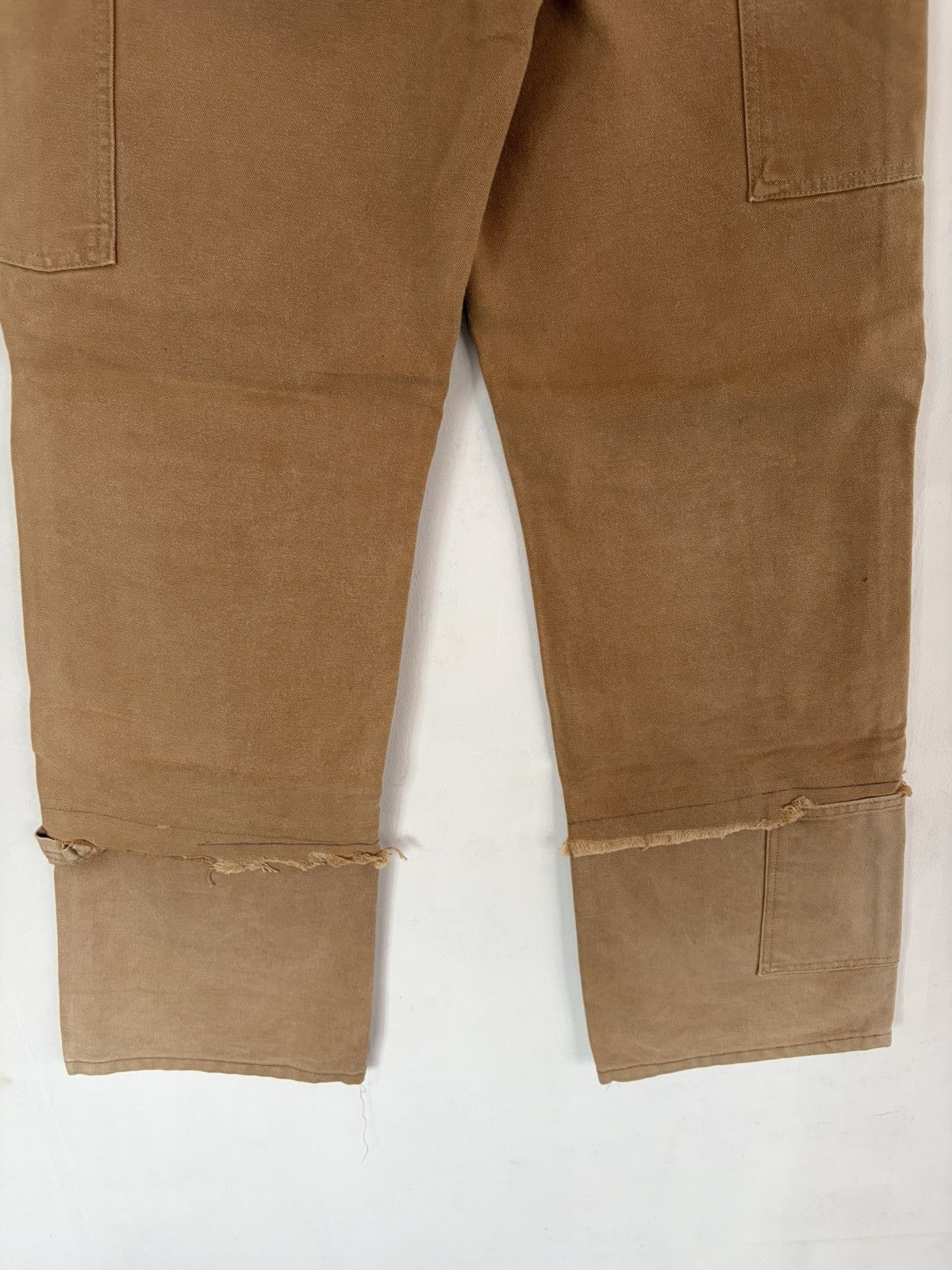 Carhartt OG Vintage 90s USA Carhartt Double knee Carpenter Brown Size US 32 / EU 48 - 6 Thumbnail