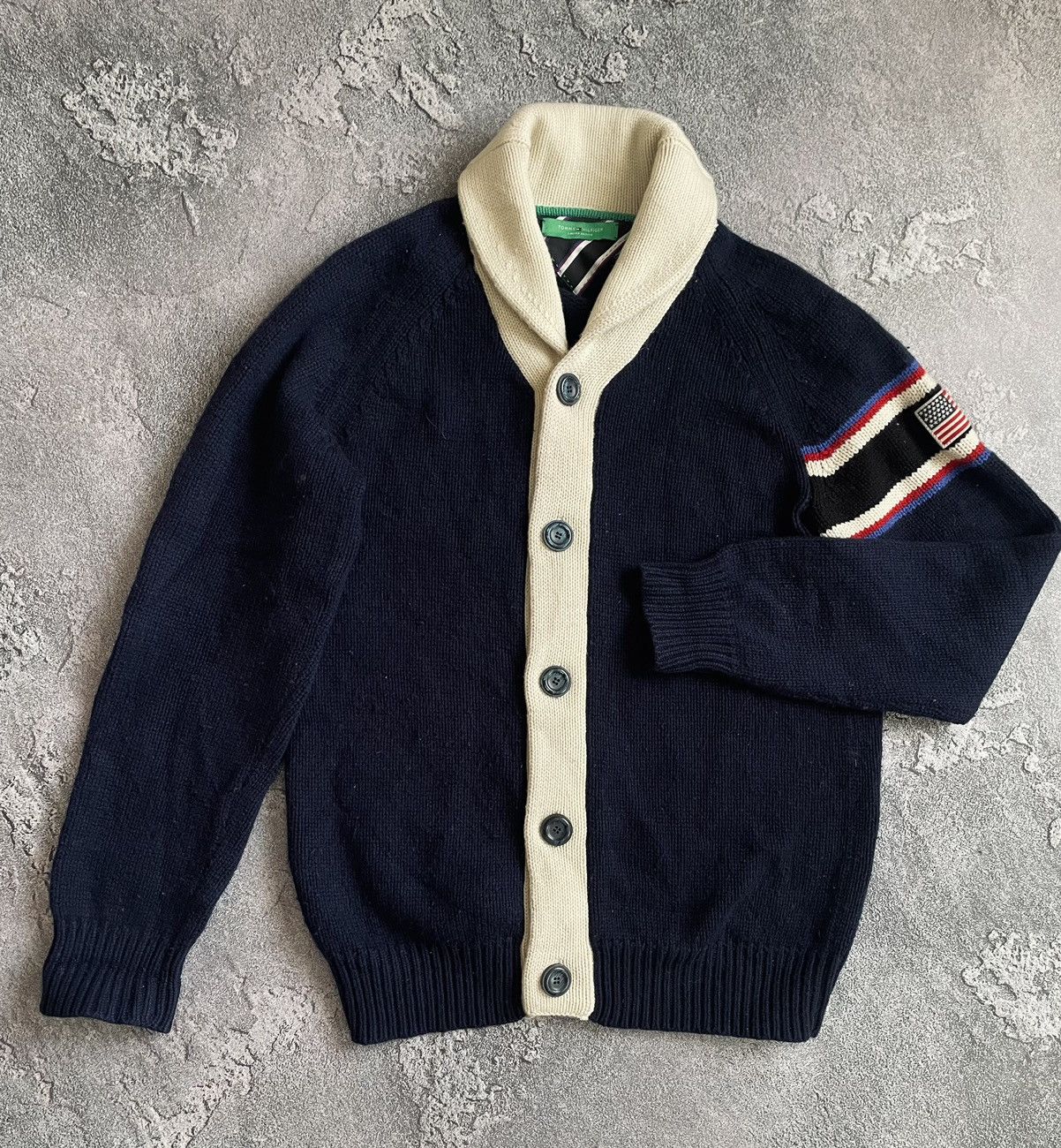 Vintage Tommy Hilfiger Limited Edition Wool Cardigan Knit