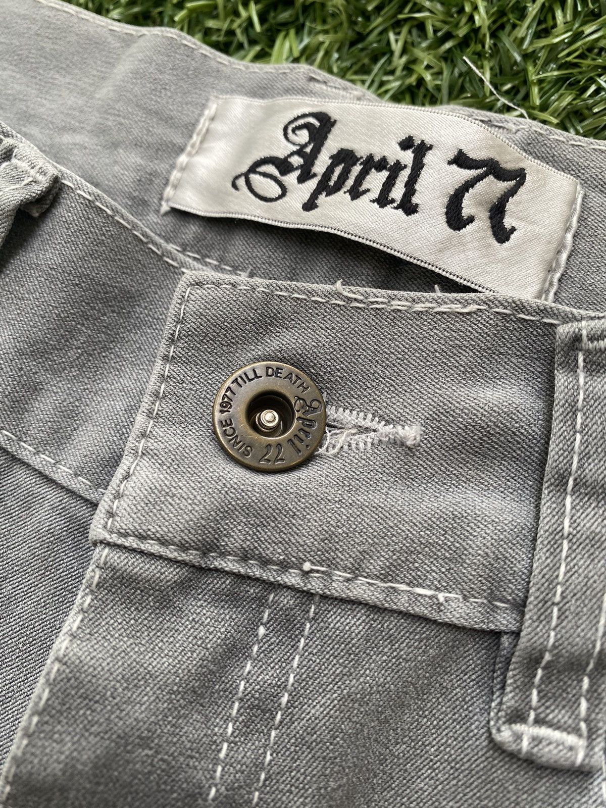 April 77 Vintage Y2K April 77 Joey Overdrive Skinny Jeans Size US 30 / EU 46 - 4 Thumbnail