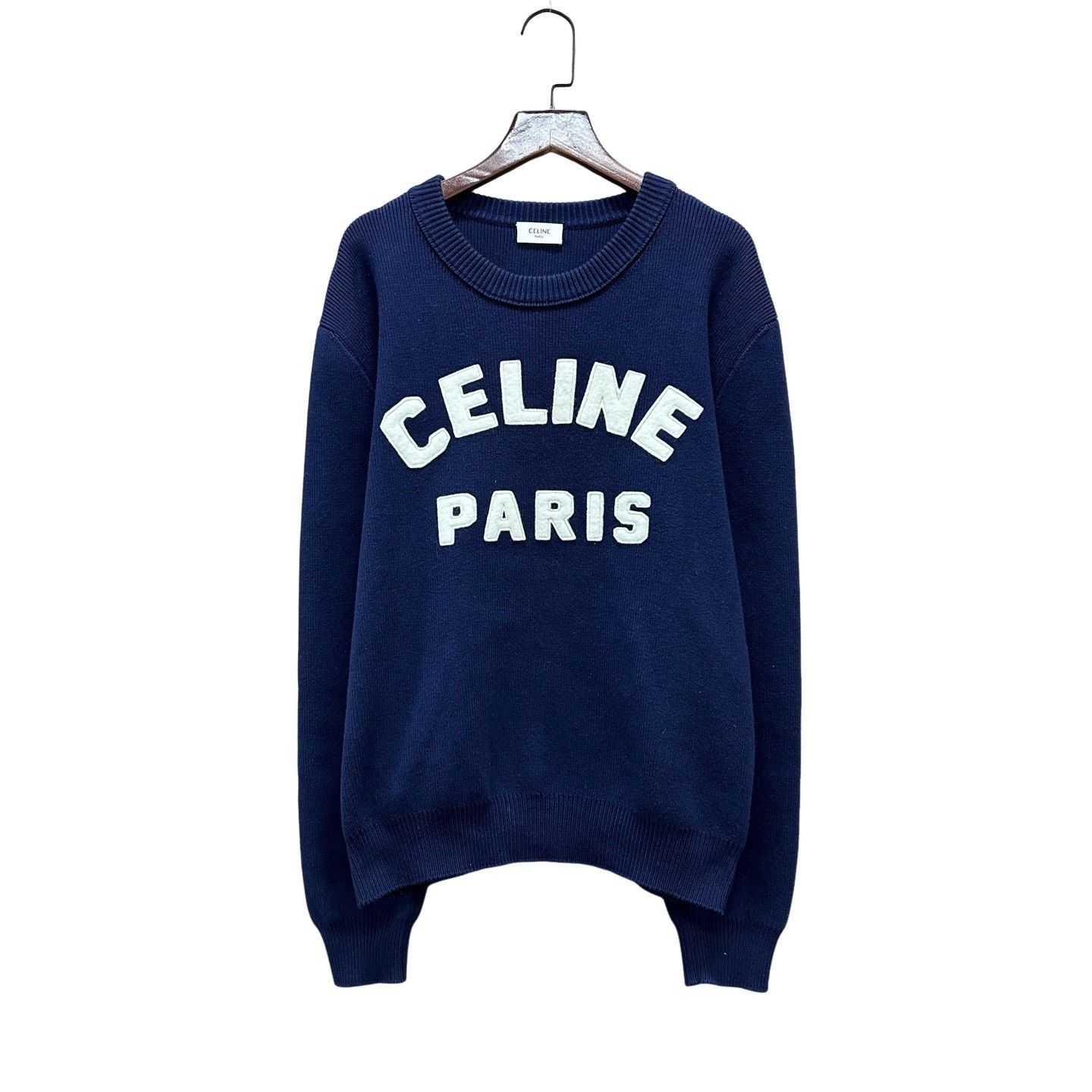Celine Celine Logo Knit Sweater Size S Size S / US 4 / IT 40 - 1 Thumbnail
